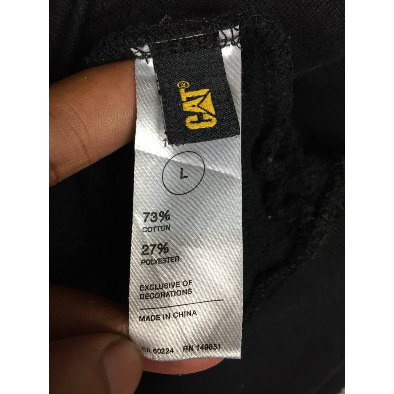 Caterpillar CAT Caterpillar Workwear Embroidered Logo Pullover Hoodie Size US L / EU 52-54 / 3 - 22 Thumbnail