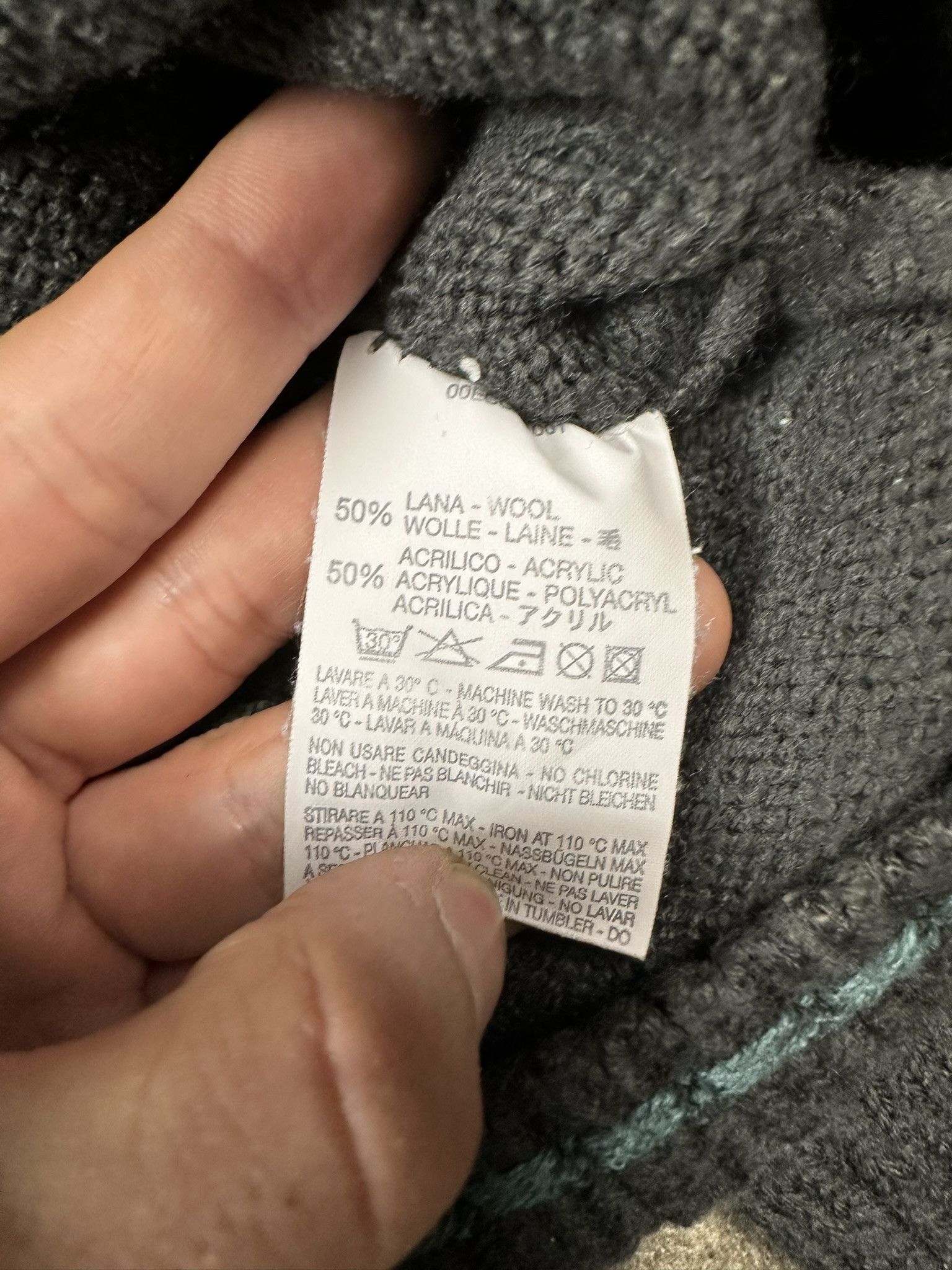 Diesel Vintage Y2k Diesel Wool Knit Logo Archive Sweater 2000s Size M / US 6-8 / IT 42-44 - 5 Thumbnail