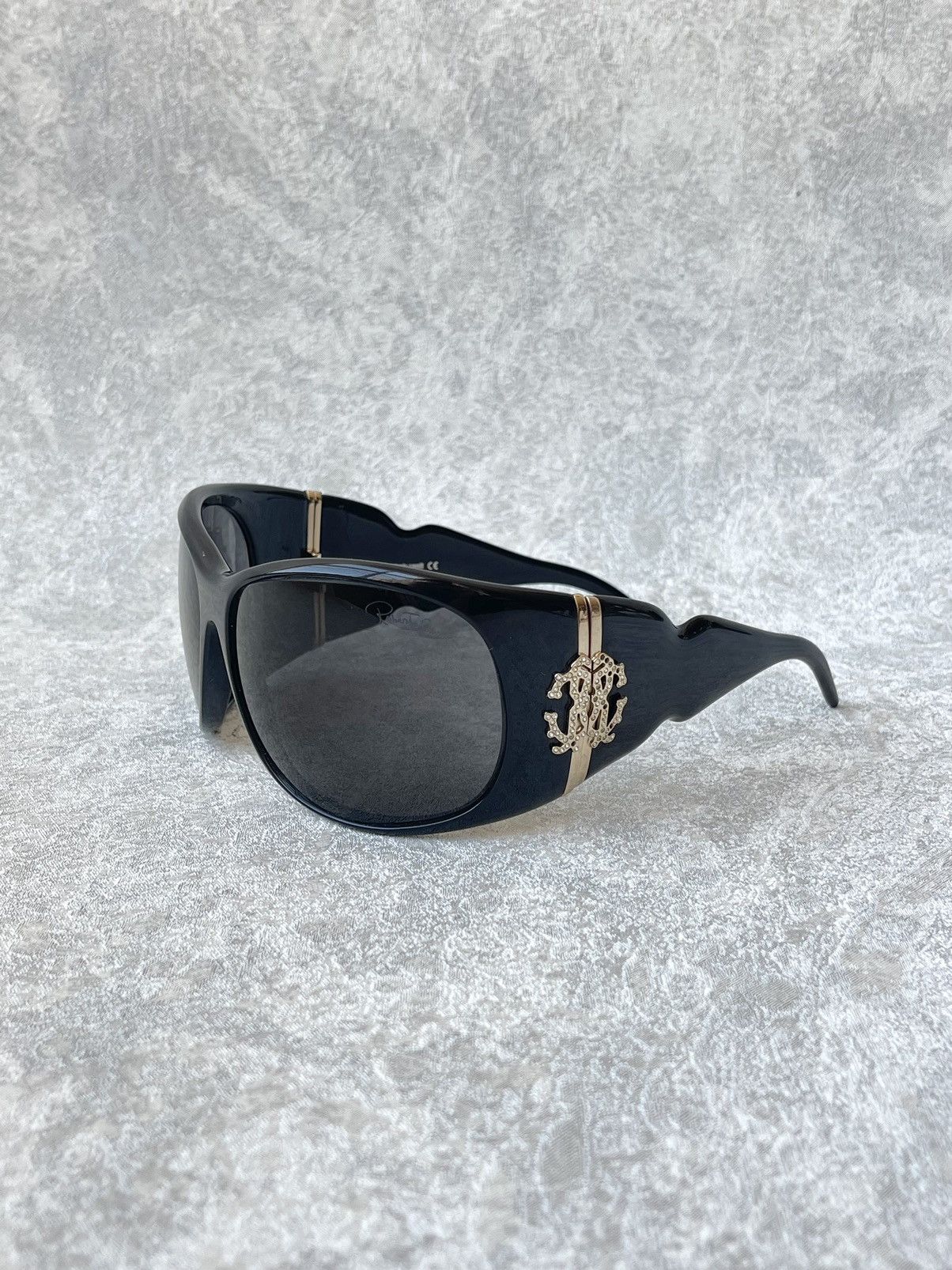 Roberto Cavalli Roberto Cavalli Demodoco 224S Sunglasses Y2K Swarovski Logo Size ONE SIZE - 1 Thumbnail