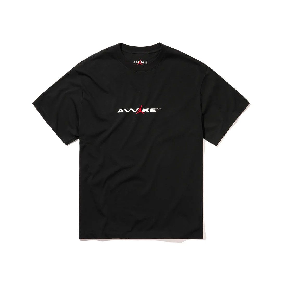 Awake NY × Jordan Brand AWAKE x Jordan 5 Borough Tee Black