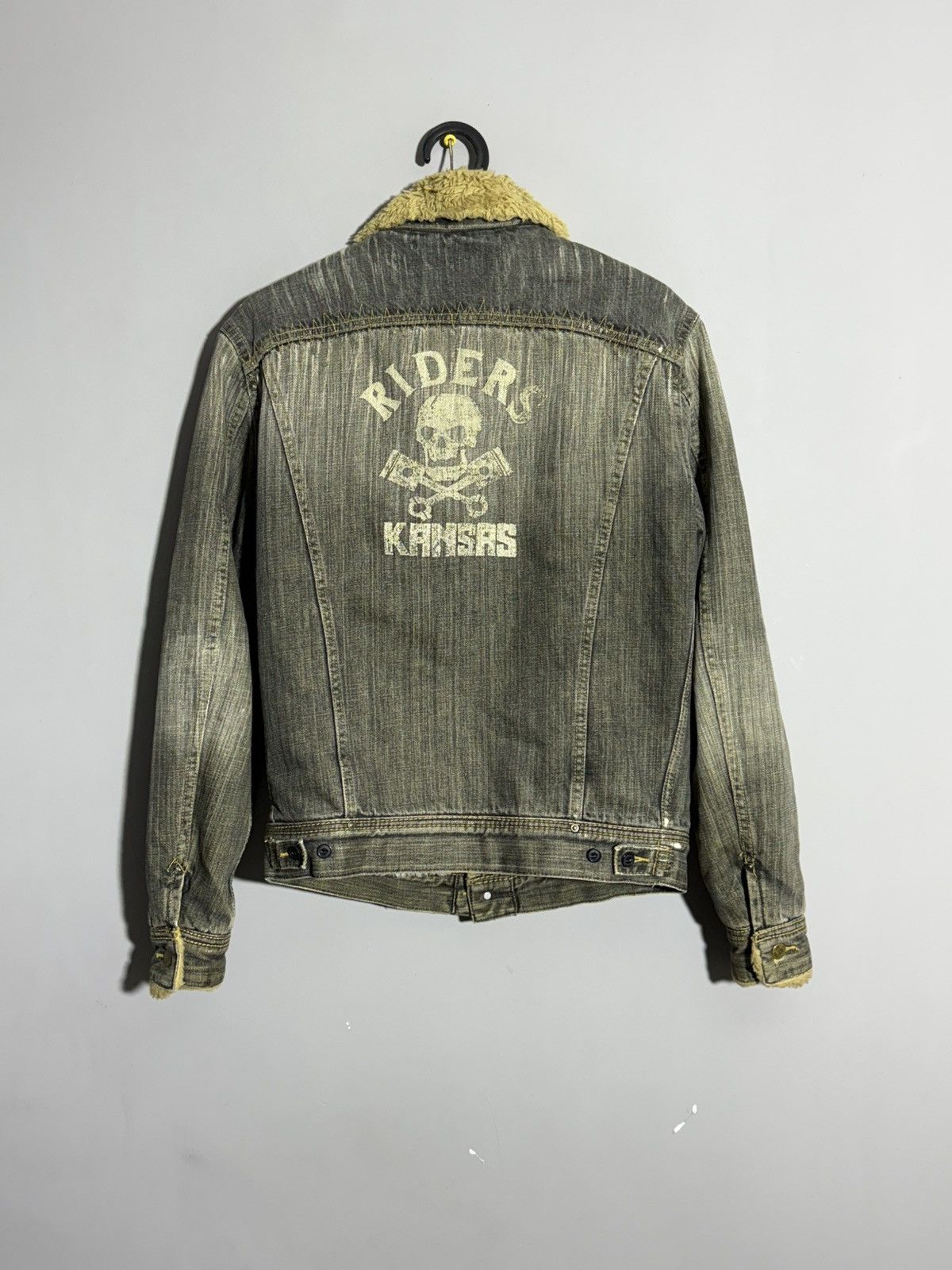 Vintage Lee Kansas Riders Denim Jacket size L