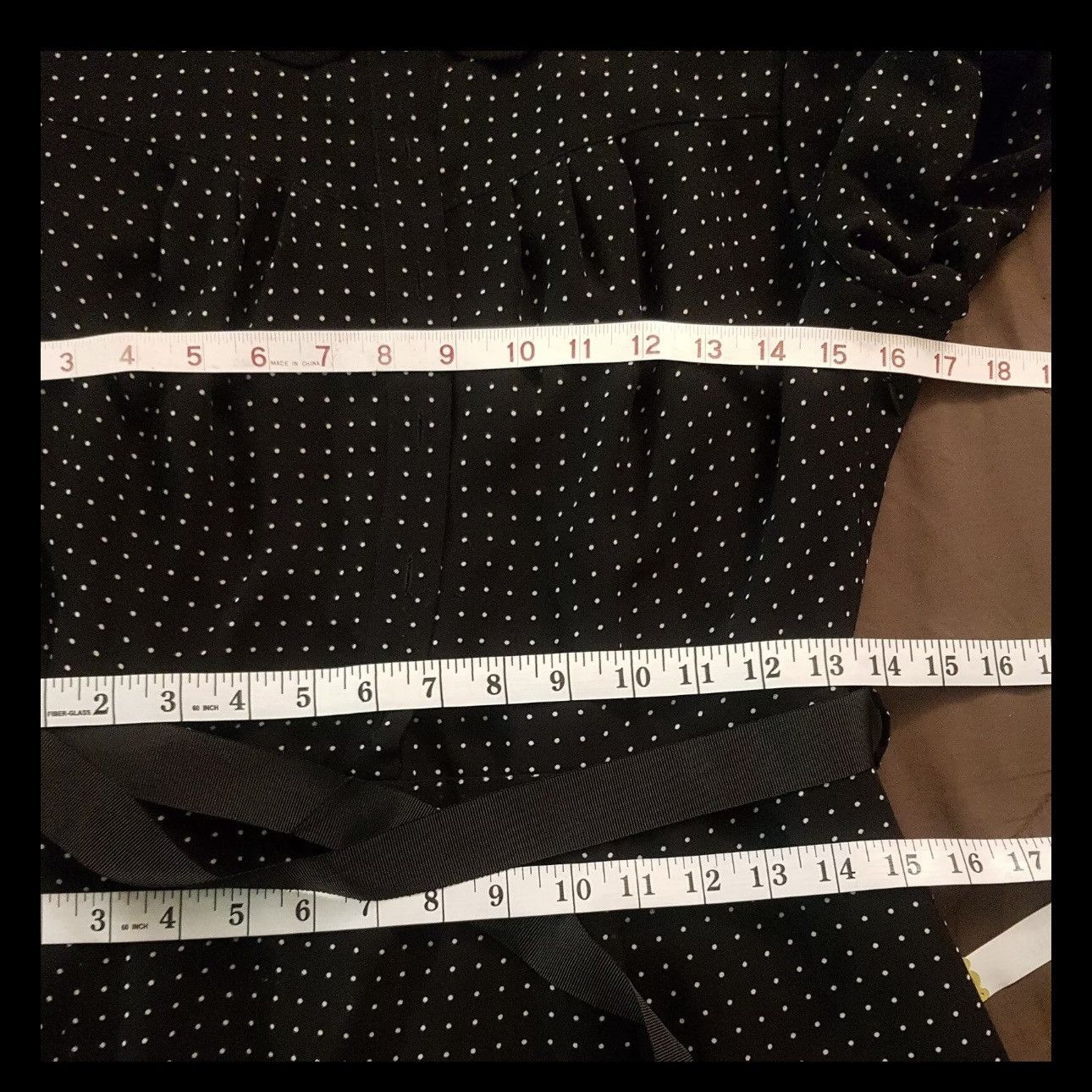 Other Tahari Dress Size 10 Petite Womens Polka Dots Preppy Size L / US 10 / IT 46 - 9 Thumbnail