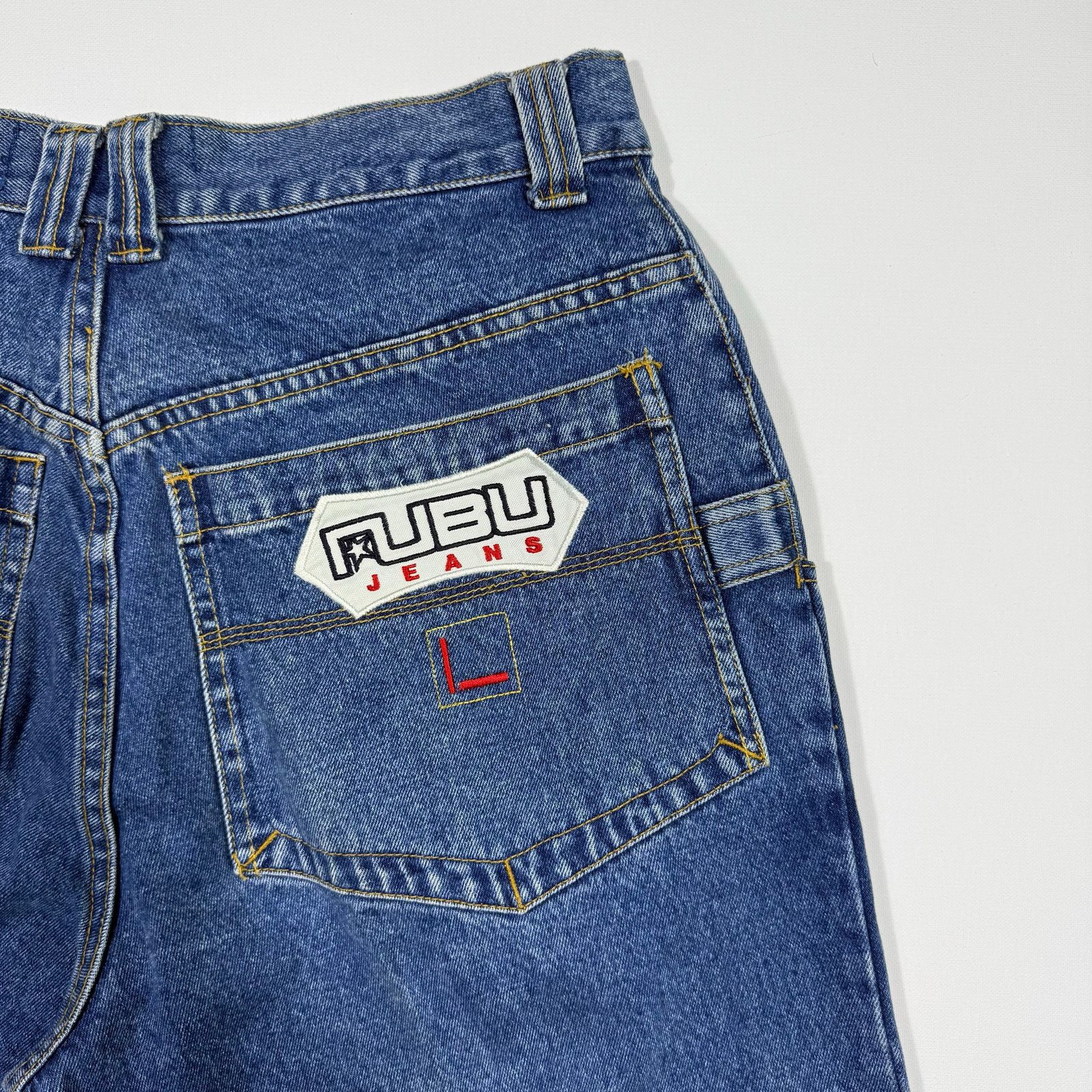 Fubu Vintage FUBU Carpenter Jeans USA Made Y2K Denim 34x32 Size US 34 / EU 50 - 1 Thumbnail