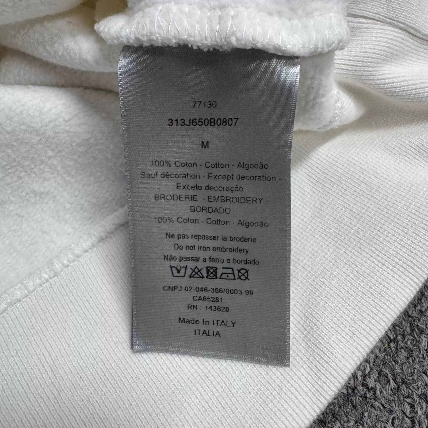 Dior Dior Polo embroidered logo loose long M new Size US M / EU 48-50 / 2 - 7 Thumbnail