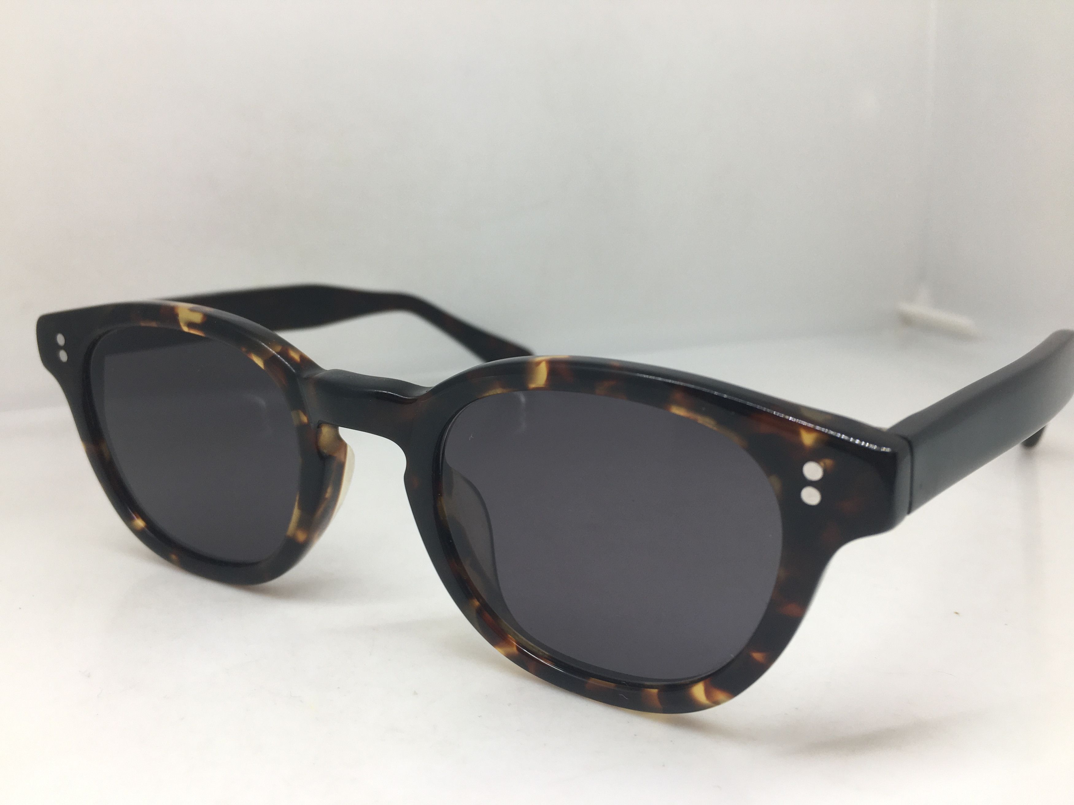 Other Handmade Tortoise Acetate Retro Sunglasses Frame Size ONE SIZE - 3 Thumbnail