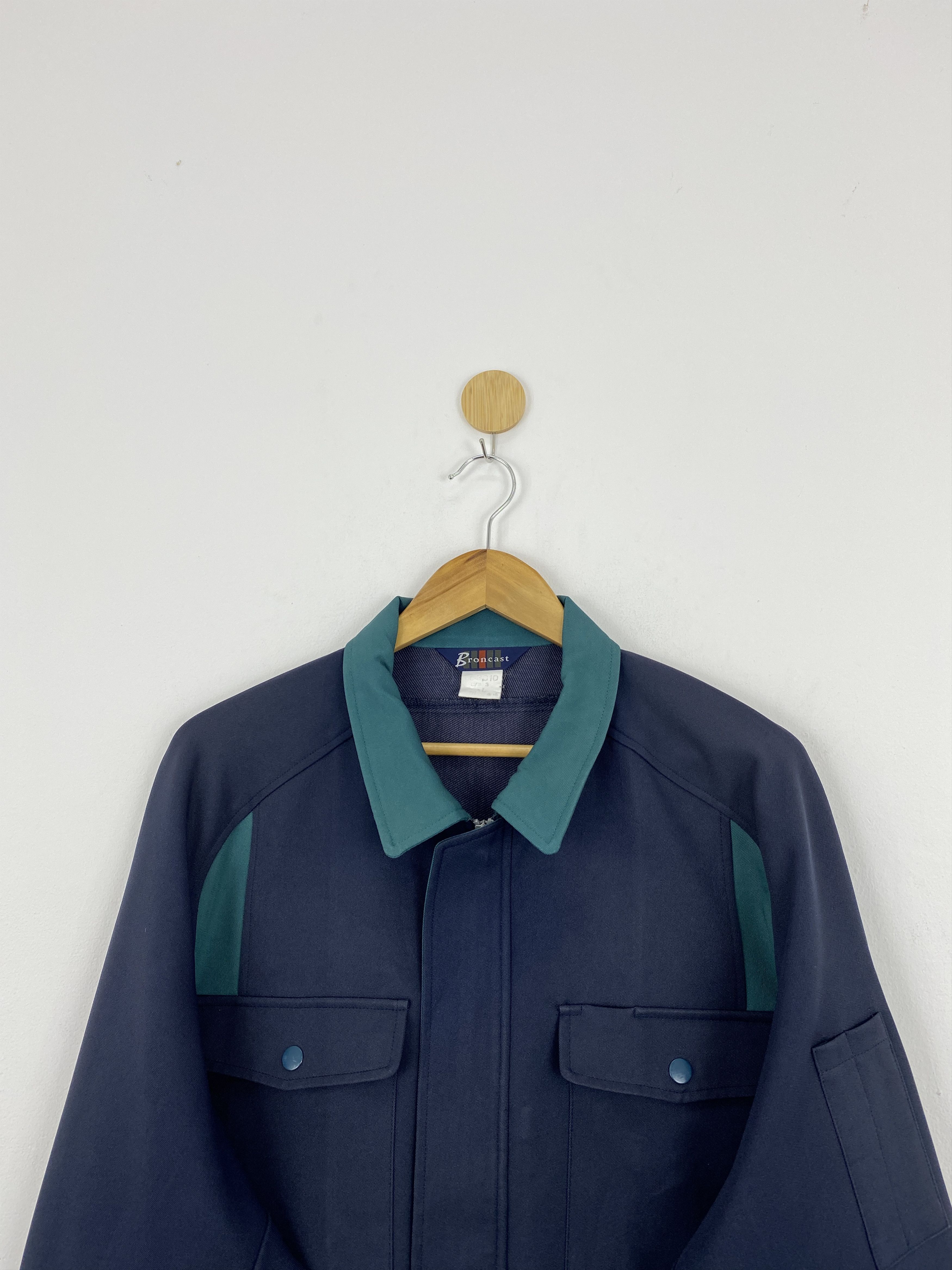 Japanese Brand Vintage Japan Worker Multi Pocket Denim Jacket J1811 Size US XL / EU 56 / 4 - 2 Thumbnail