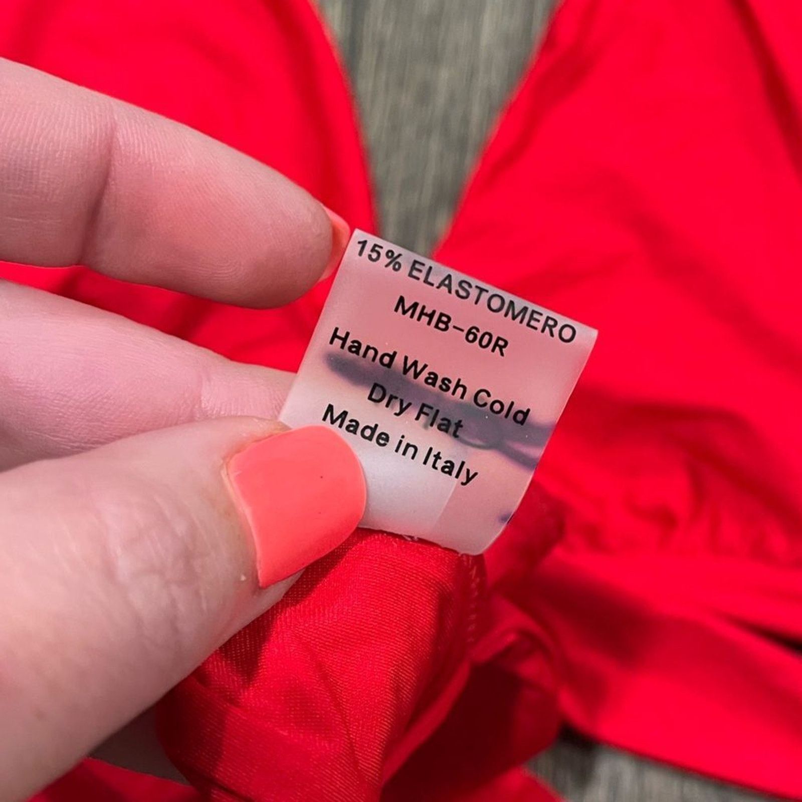 Other NWOT MHB Monica Hansen Beachwear Strappy Bikini Top Size L Size ONE SIZE - 5 Thumbnail