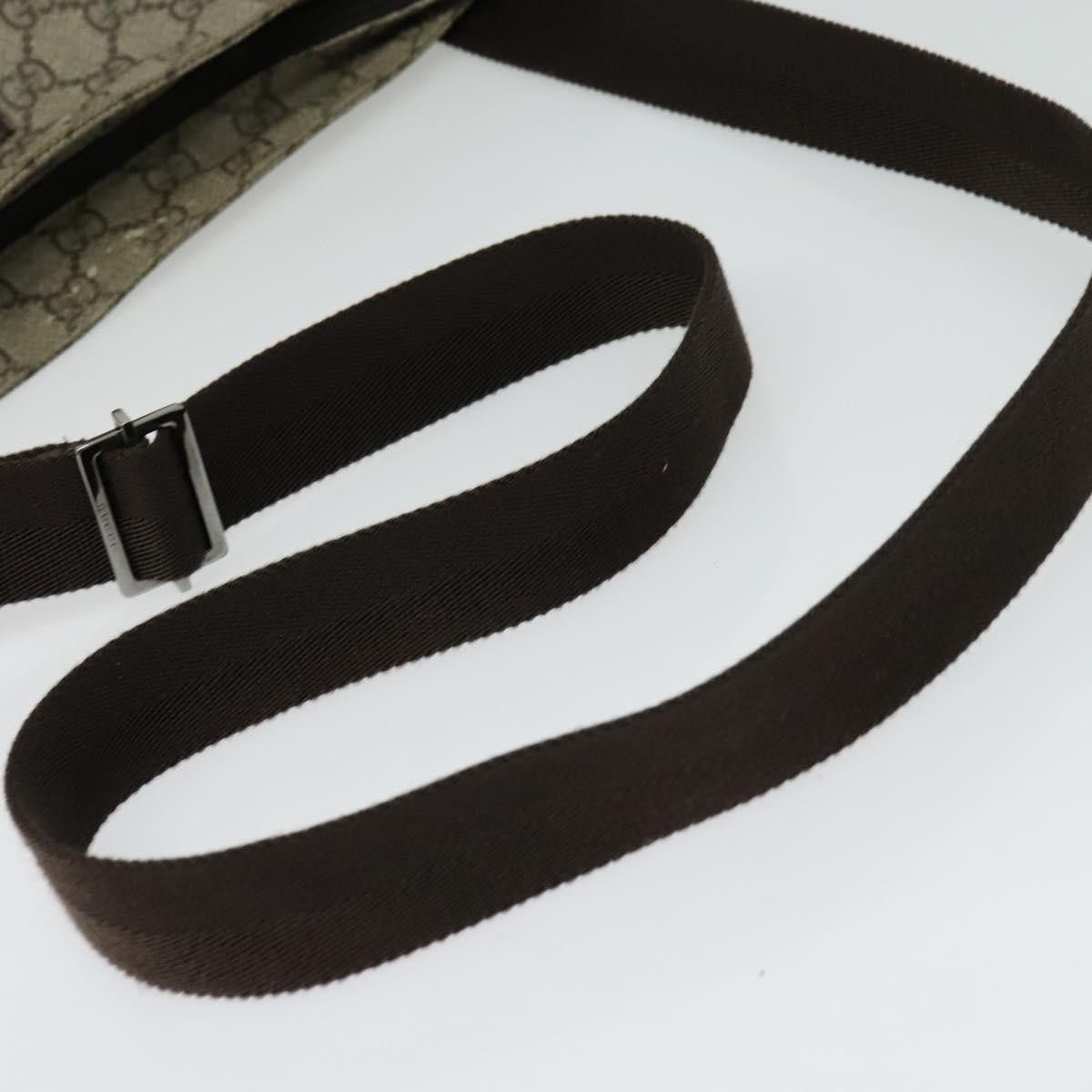 Gucci GUCCI GG Supreme Shoulder Bag Pvc Beige Silver Size ONE SIZE - 7 Thumbnail
