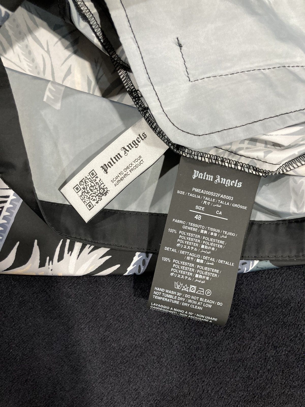 Palm Angels Palm Angels Jacket Size:48,actual Size:IT52 Size US M / EU 48-50 / 2 - 4 Thumbnail