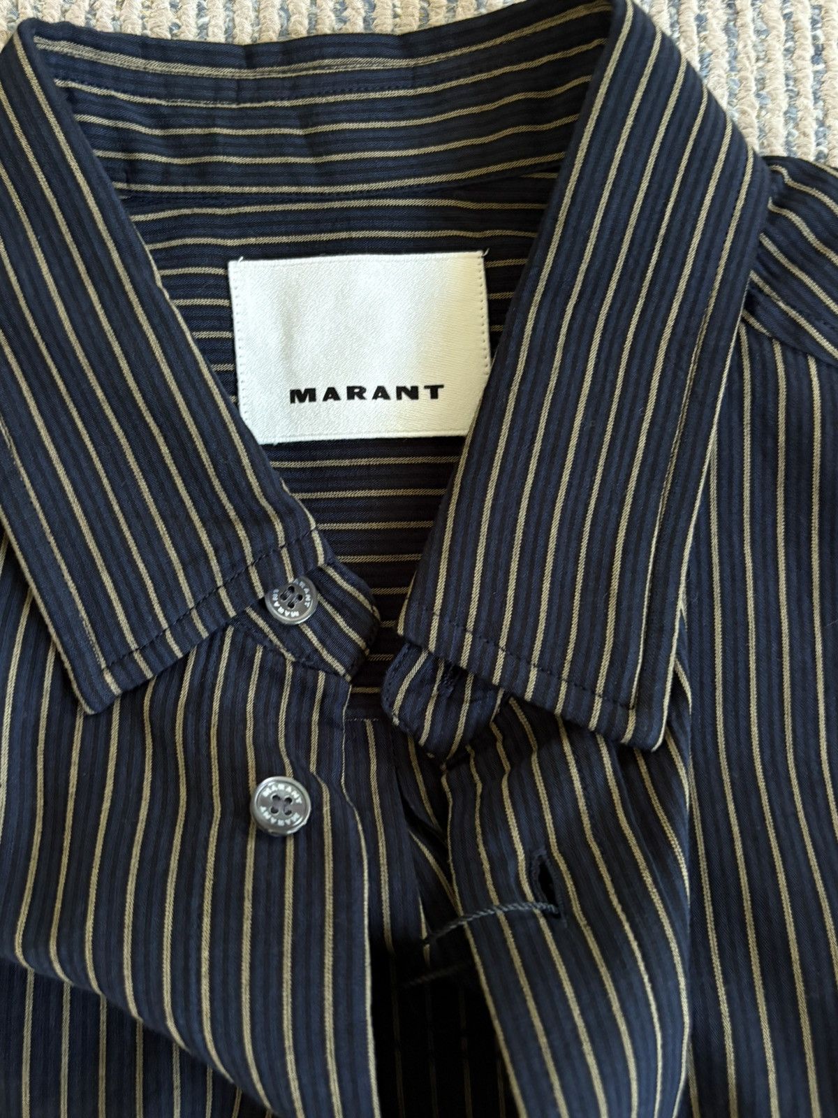Isabel Marant Black Jasolo Shirt Size US S / EU 44-46 / 1 - 4 Thumbnail