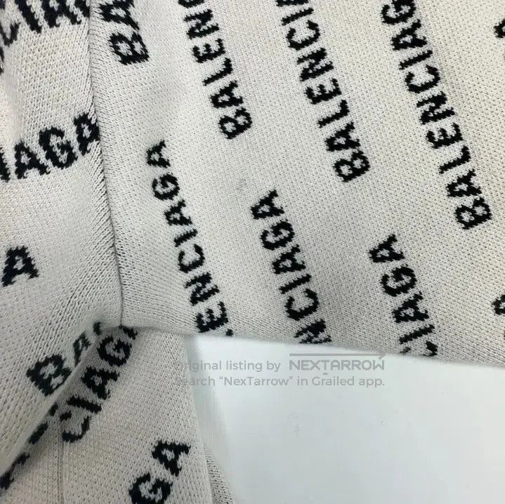 Balenciaga Balenciaga SS23 Logo Knit Cardigan for Men. Size US M / EU 48-50 / 2 - 5 Thumbnail