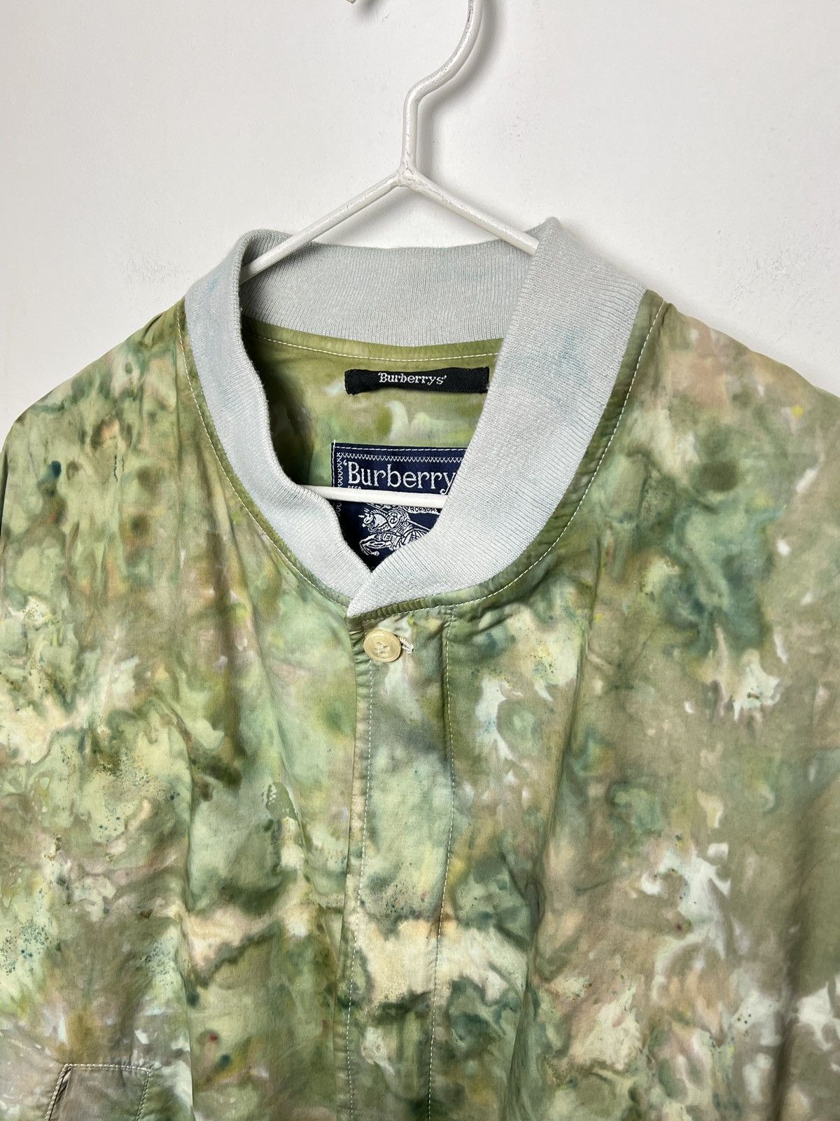 Burberry burberry camo bomber 1/1 90s y2k tie dye m-l Size US L / EU 52-54 / 3 - 4 Thumbnail