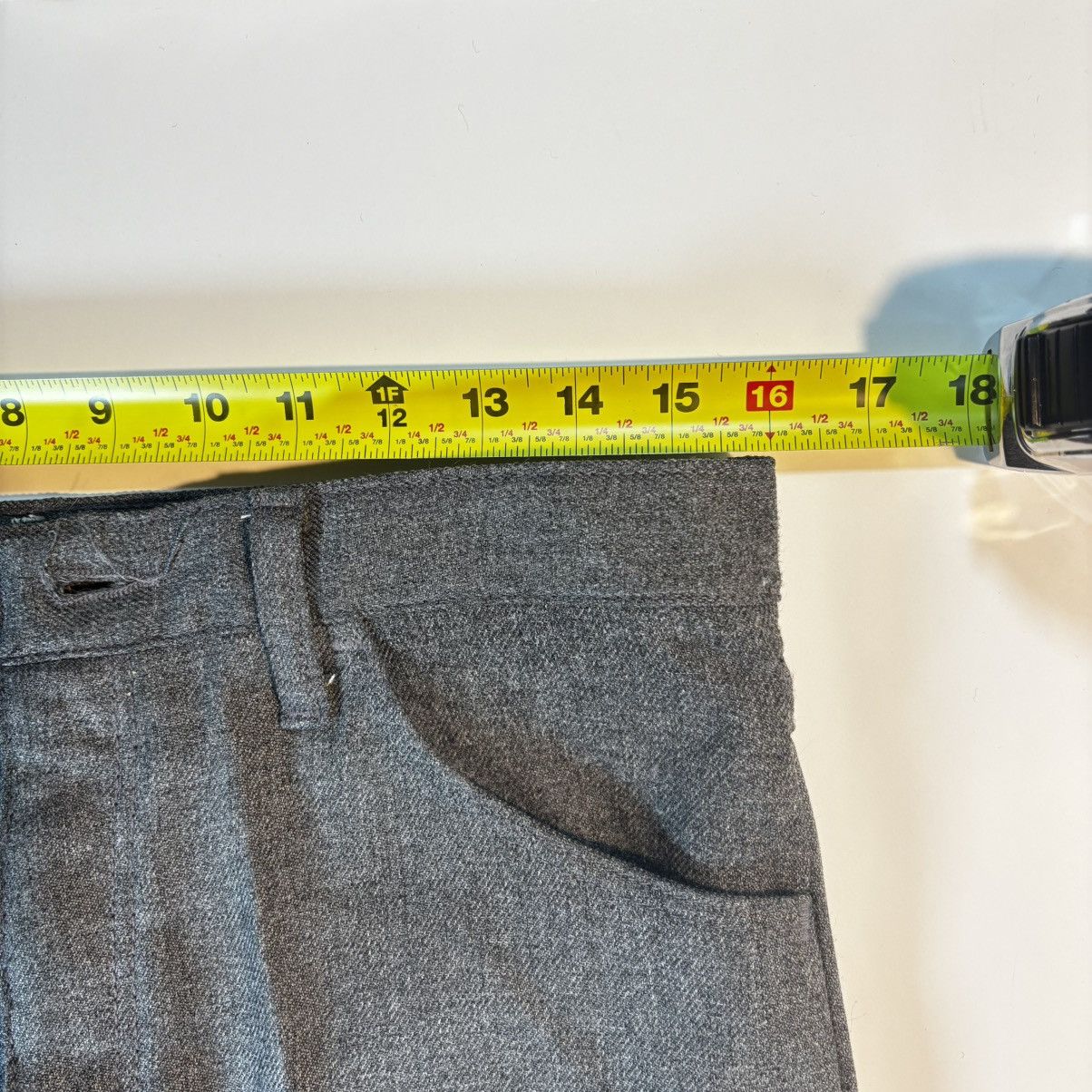Wrangler Wrangler Made in USA Gray Trousers (32x32) Size US 32 / EU 48 - 9 Thumbnail