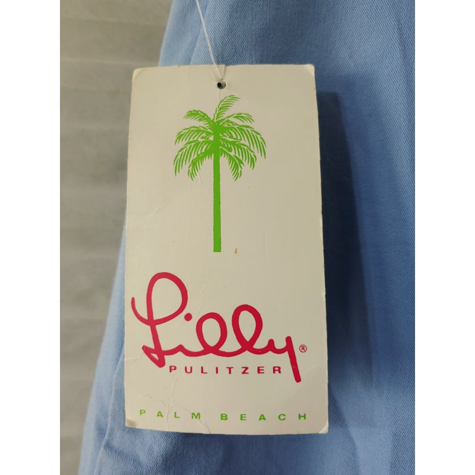 Lilly Pulitzer Lilly Pulitzer Laura Skirt Womens 2 Blue Zipup Pockets Stretch Mini Back Slit Skirt Casual Spring Summer Womens Size 26" / US 2 / IT 38 - 7 Thumbnail