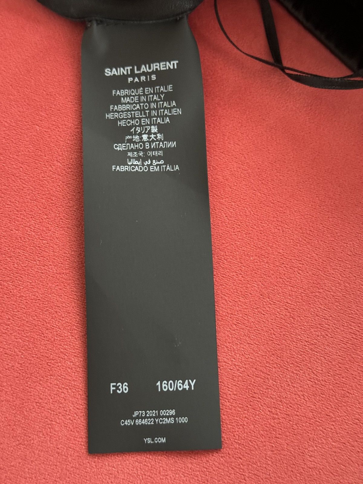 Saint Laurent Paris Saint Laurent super soft leather trousers, size 36 Fr, S Size 26" / US 2 / IT 38 - 13 Thumbnail