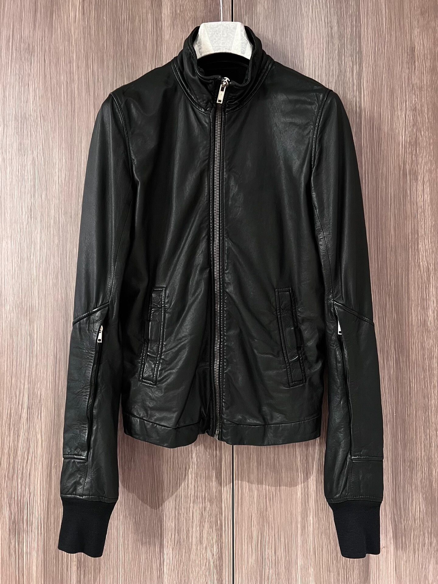 Rick Owens Rick Owens Black Leather Jacket Size US XS / EU 42 / 0 - 1 Thumbnail