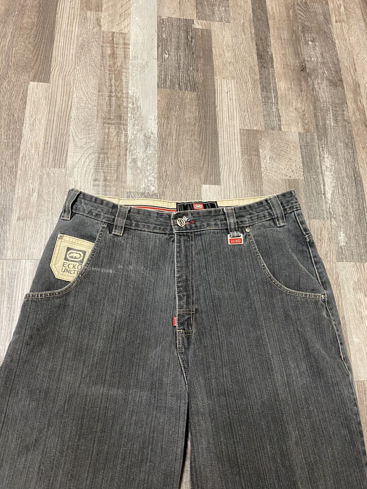Ecko Unltd. Vintage Ecko Jeans Denim Baggy Pants Y2K Jesse Pinkman Size US 36 / EU 52 - 4 Thumbnail
