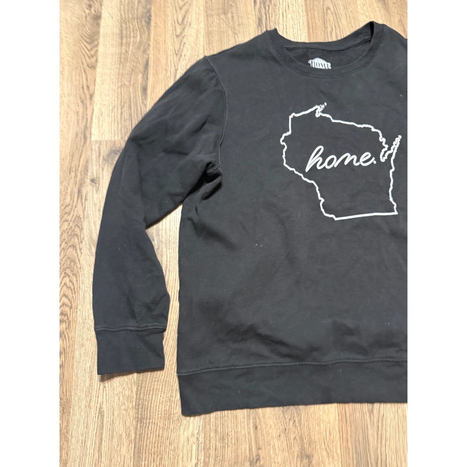 Vintage Home Free Sweater Women's XL Black Crewneck Pullover Shirt/Top? Size XL / US 12-14 / IT 48-50 - 3 Thumbnail
