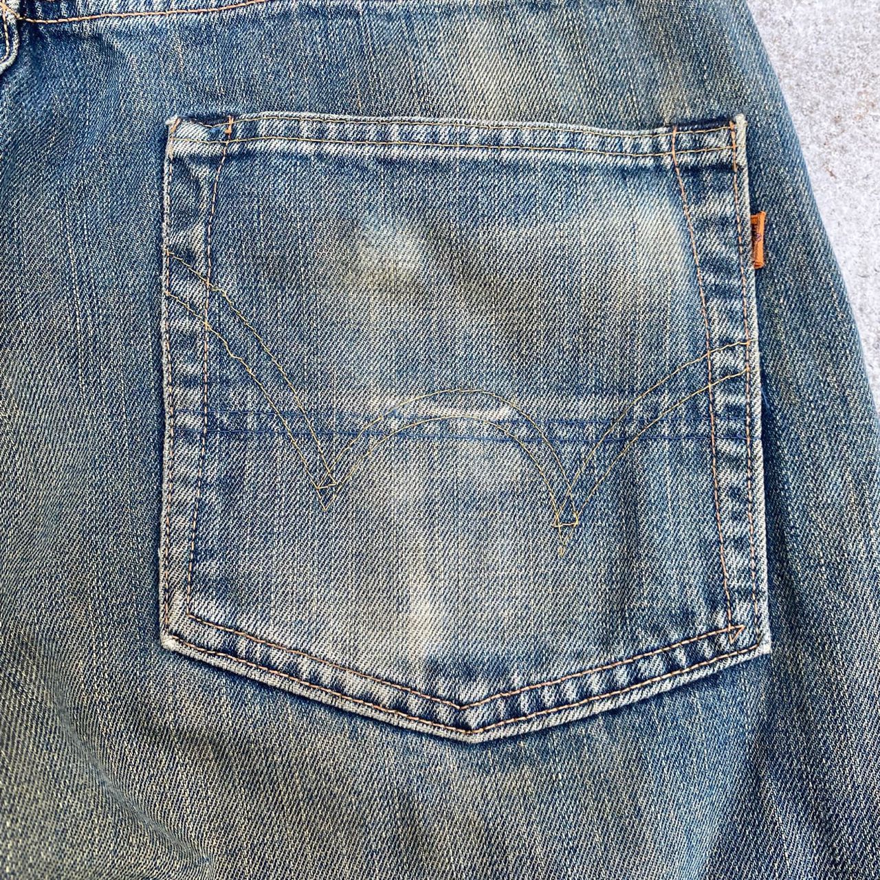 Edwin Vintage Edwin 505 Selvegde Redline Distressed Denim Size US 34 / EU 50 - 18 Thumbnail