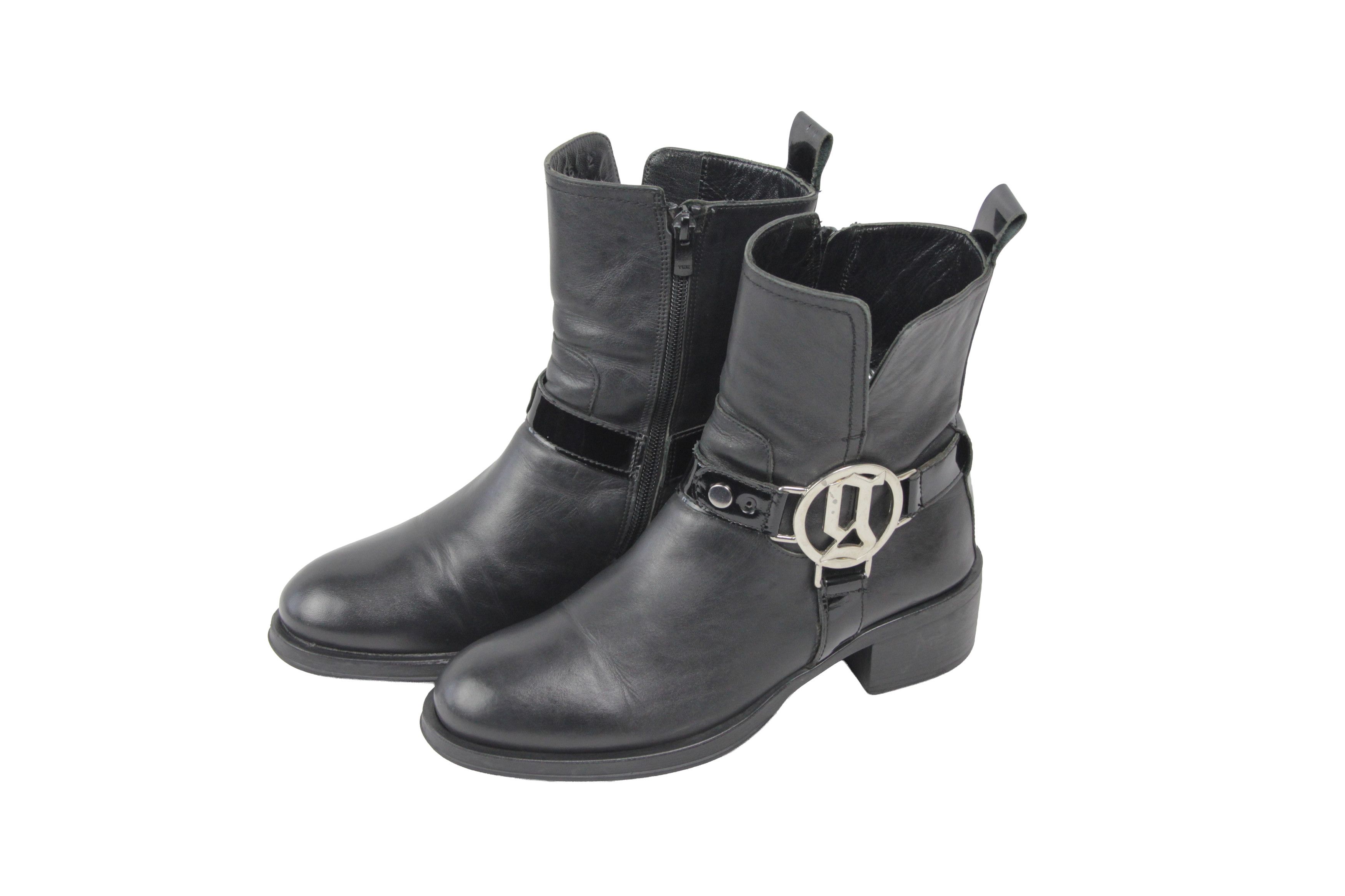 John Galliano Y2K Harness Biker Boots Size US 6 / IT 36 - 3 Thumbnail