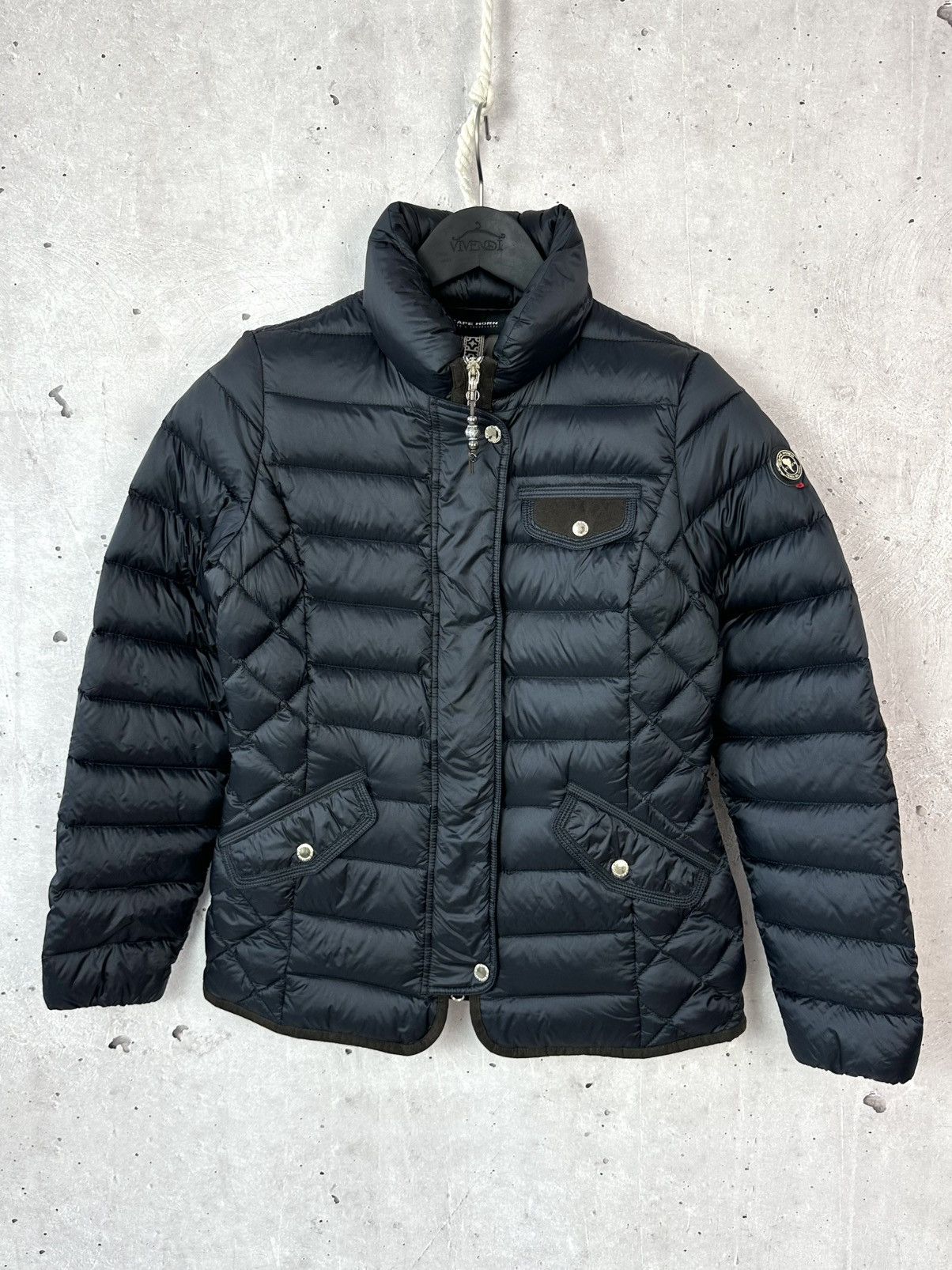Other Cape Horn Quilted Black Puffer Down Wome’s Zip Jacket Size M / US 6-8 / IT 42-44 - 1 Thumbnail