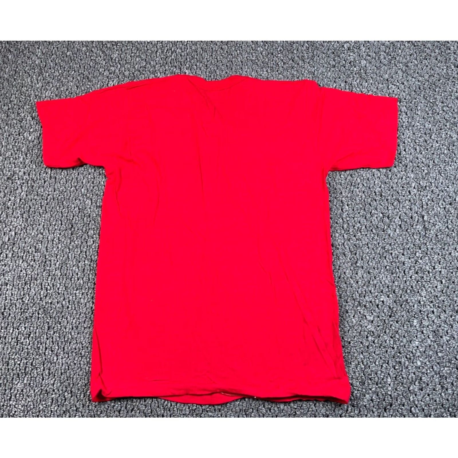 Vintage VINTAGE Enjoy Coke T-Shirt Men Red 80s 1980s Sportswear Single Stitch Cotton Short Sleeve Crew Neck XL (Tag) Size US S / EU 44-46 / 1 - 2 Thumbnail