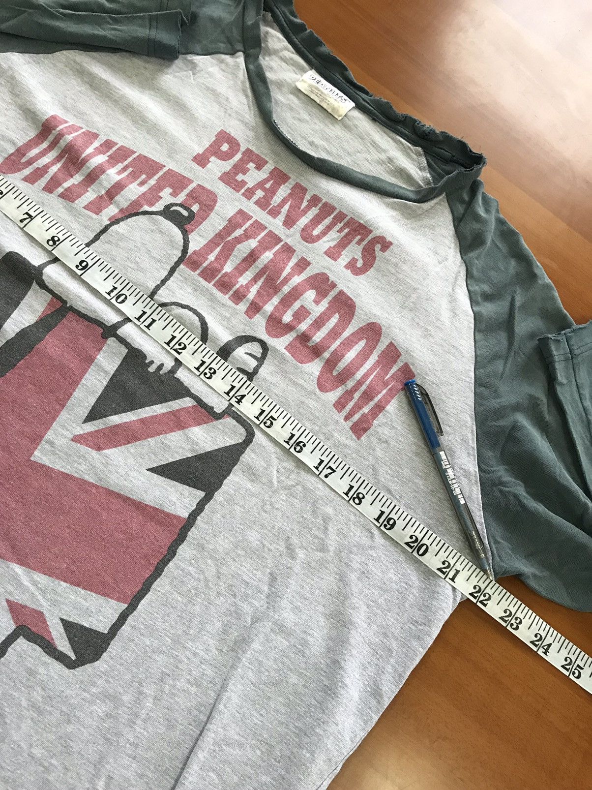 Peanuts Vintage 90's 🔥 PEANUTS United Kingdom Long Sleeve Shirt Size US L / EU 52-54 / 3 - 18 Thumbnail