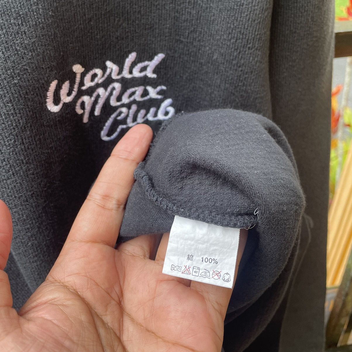Japanese Brand × Vintage 🔥Vintage World Max Club Embroidered Logo Sports Sweatshirts Size US M / EU 48-50 / 2 - 7 Thumbnail