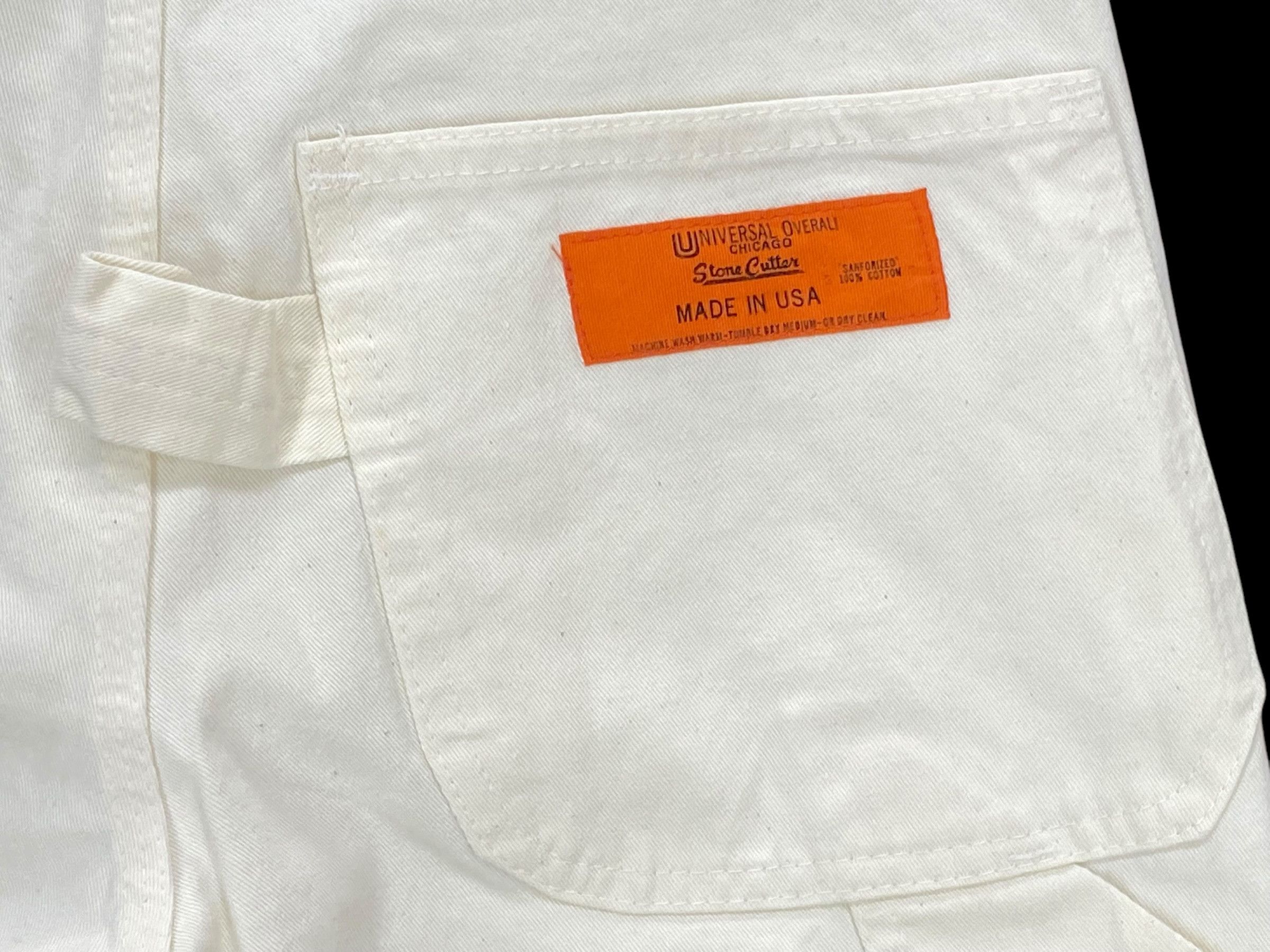 Japanese Brand Universal Overalls Chicago Carpenter Hickory Skateboard Size US 27 - 7 Thumbnail