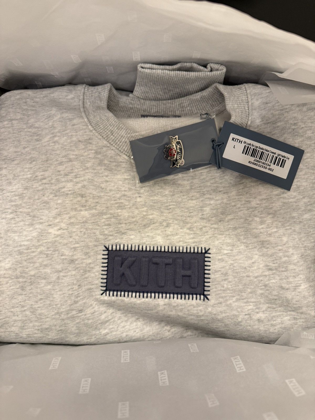 Kith Kith Classic Logo Nelson Crewneck - Loyalty Program | Grailed