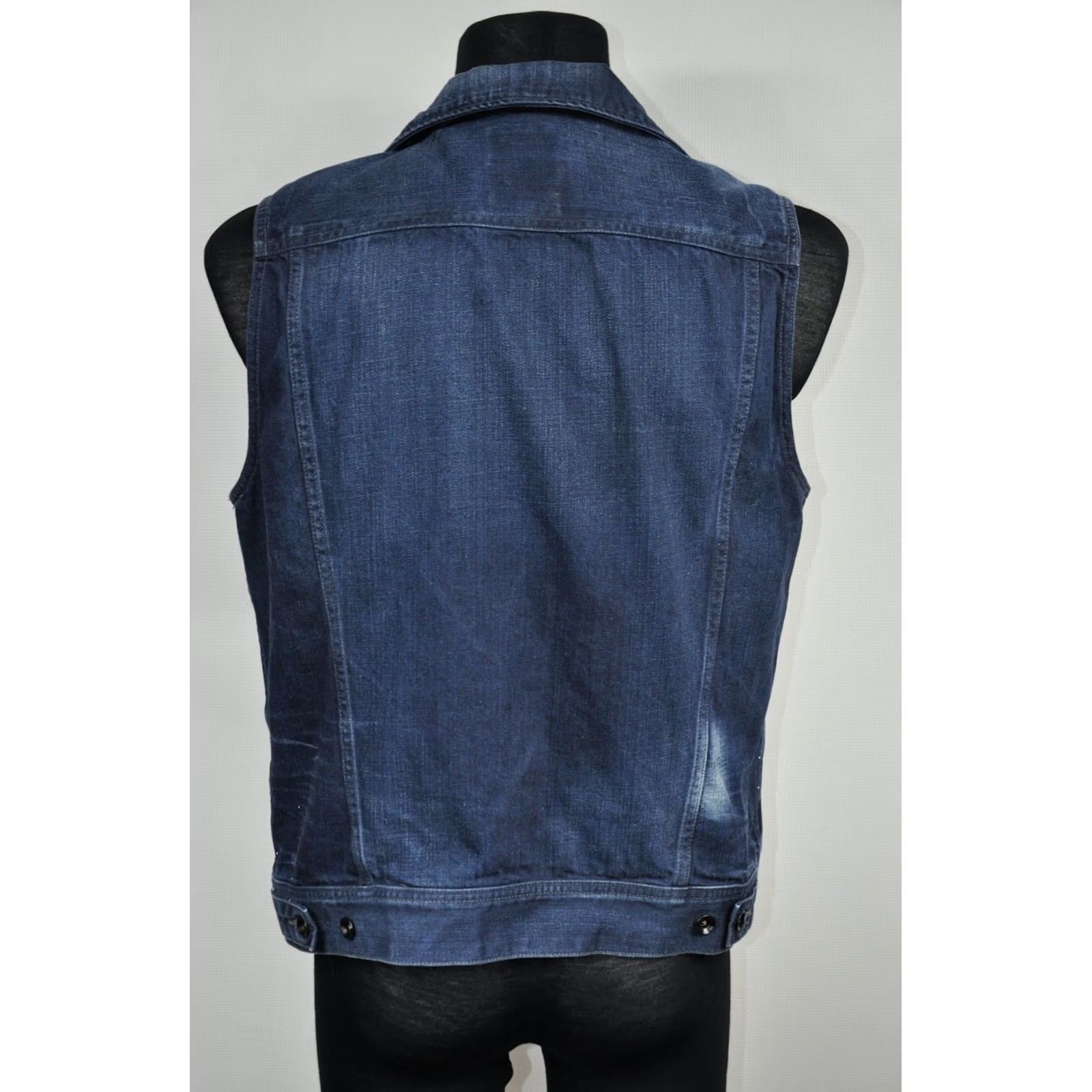 G-Star G-Star Slim Tailor S/Less Jkt Men's Denim size L Shirt Size US L / EU 52-54 / 3 - 2 Thumbnail