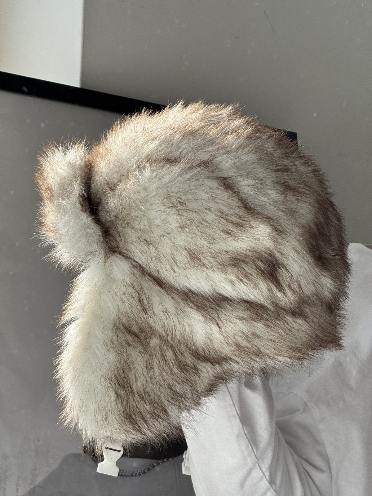 Japanese Brand Vintage fuzzy mohair japanese ushanka hat avant garde Size ONE SIZE - 5 Thumbnail