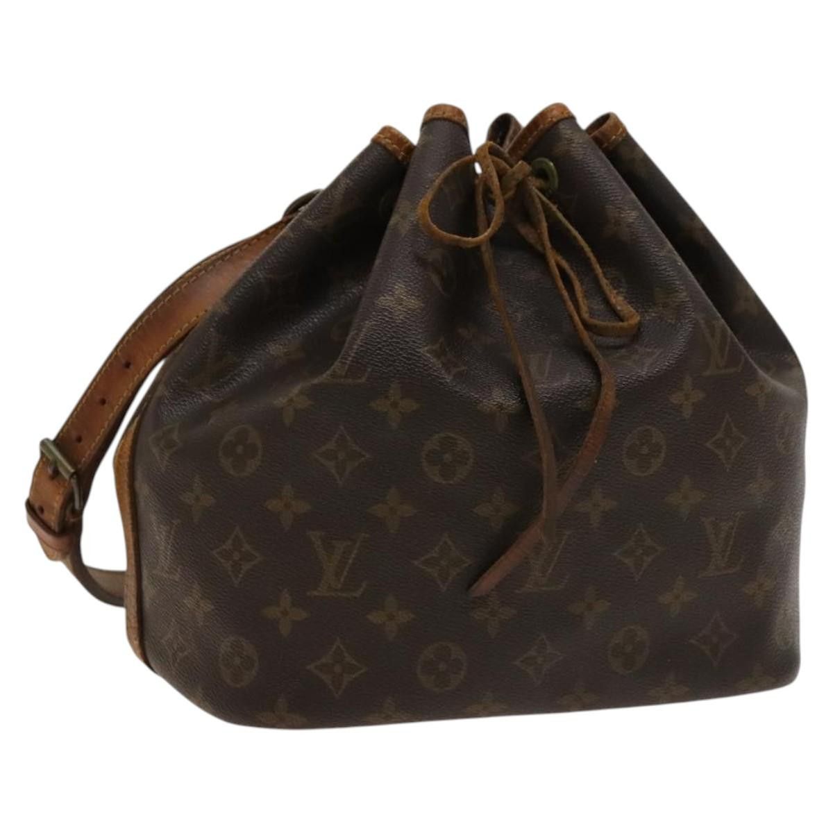 Louis Vuitton Monogram Petit Noe Shoulder Bag M42226 Lv Auth 116518, Women's