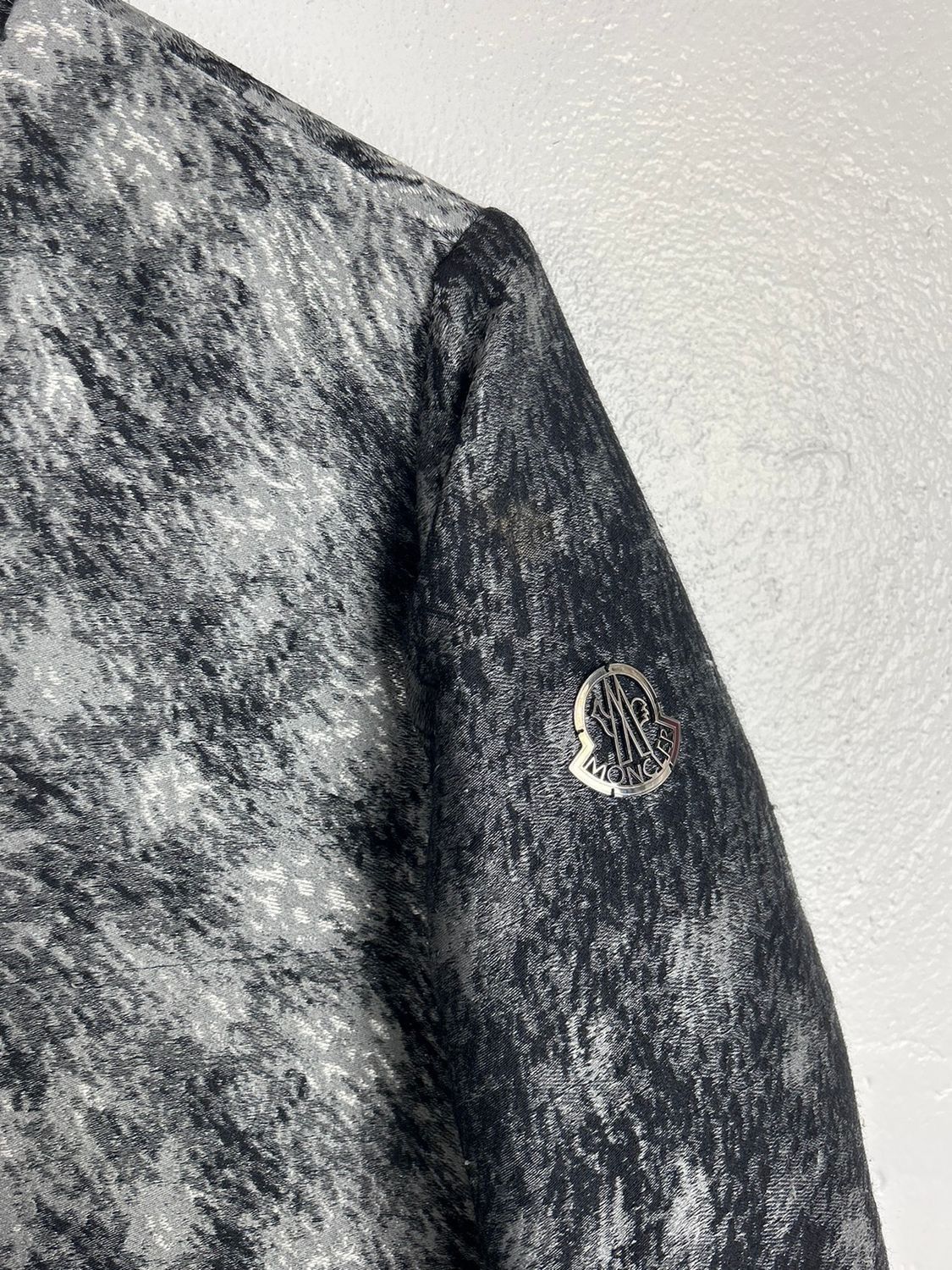 Moncler Moncler Gamme Rouge Vanessa Giaccone Multicolor Wool Coat Size S / US 4 / IT 40 - 4 Thumbnail