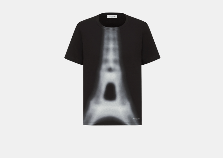 Dior o1w1db10725 353T09 T-Shirt in Black/White Size M / US 6-8 / IT 42-44 - 1 Thumbnail