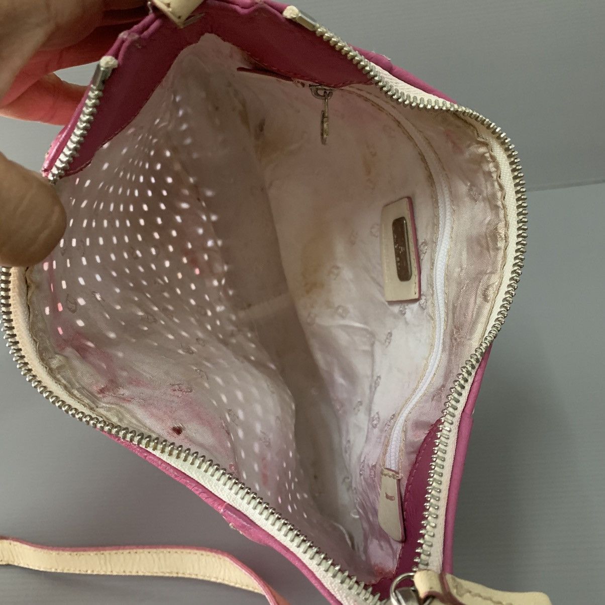 Aigner Aigner Leather Pink Slingbag Size ONE SIZE - 9 Thumbnail