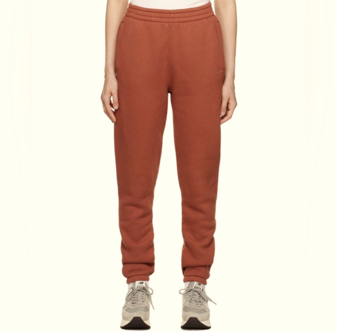 image of Outdoor Voices Super Soft And Thick Joggers in Burnt Orange, Women's (Size 30)