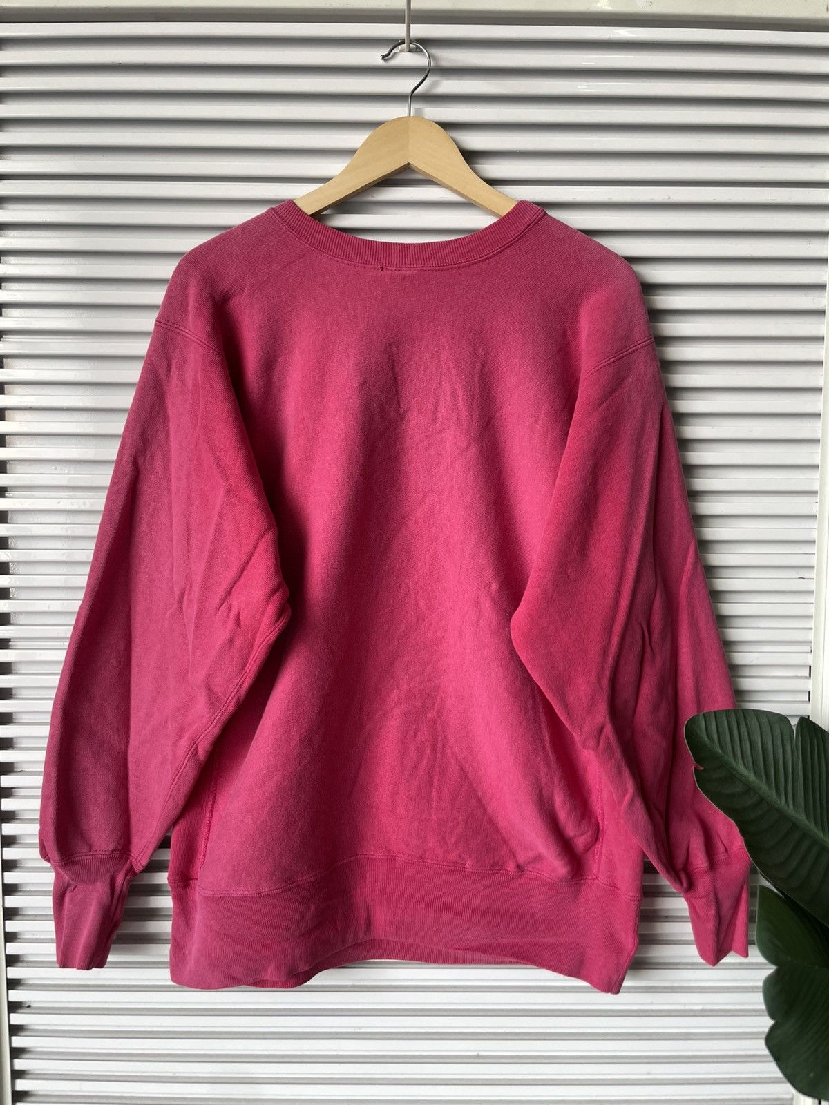 Champion × Vintage Vintage Champion Reverse Weave Pink Sweatshirts Size US XL / EU 56 / 4 - 2 Thumbnail