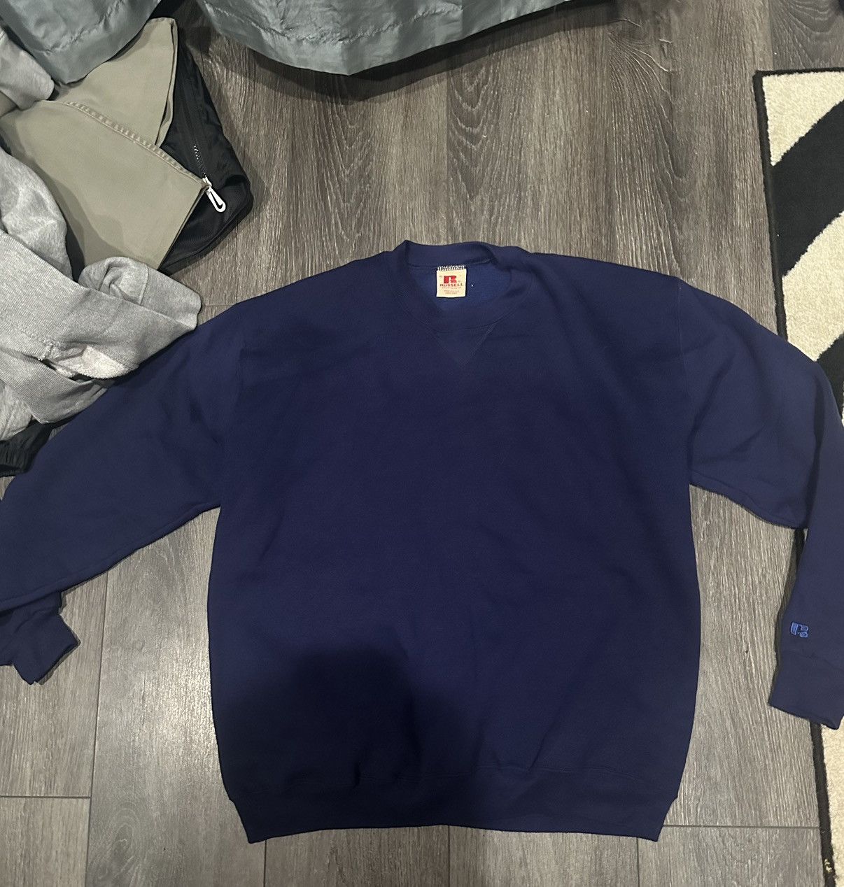 VINTAGE RUSSELL ATHLETIC CREWNECK SWEATSHIRT XL made in USA