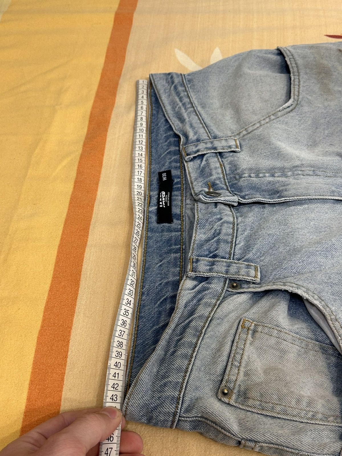 Jaded London 🔥 Opium Smokey Baggy Jeans Distressed Work Pants Denim Y2K Size US 30 / EU 46 - 8 Thumbnail