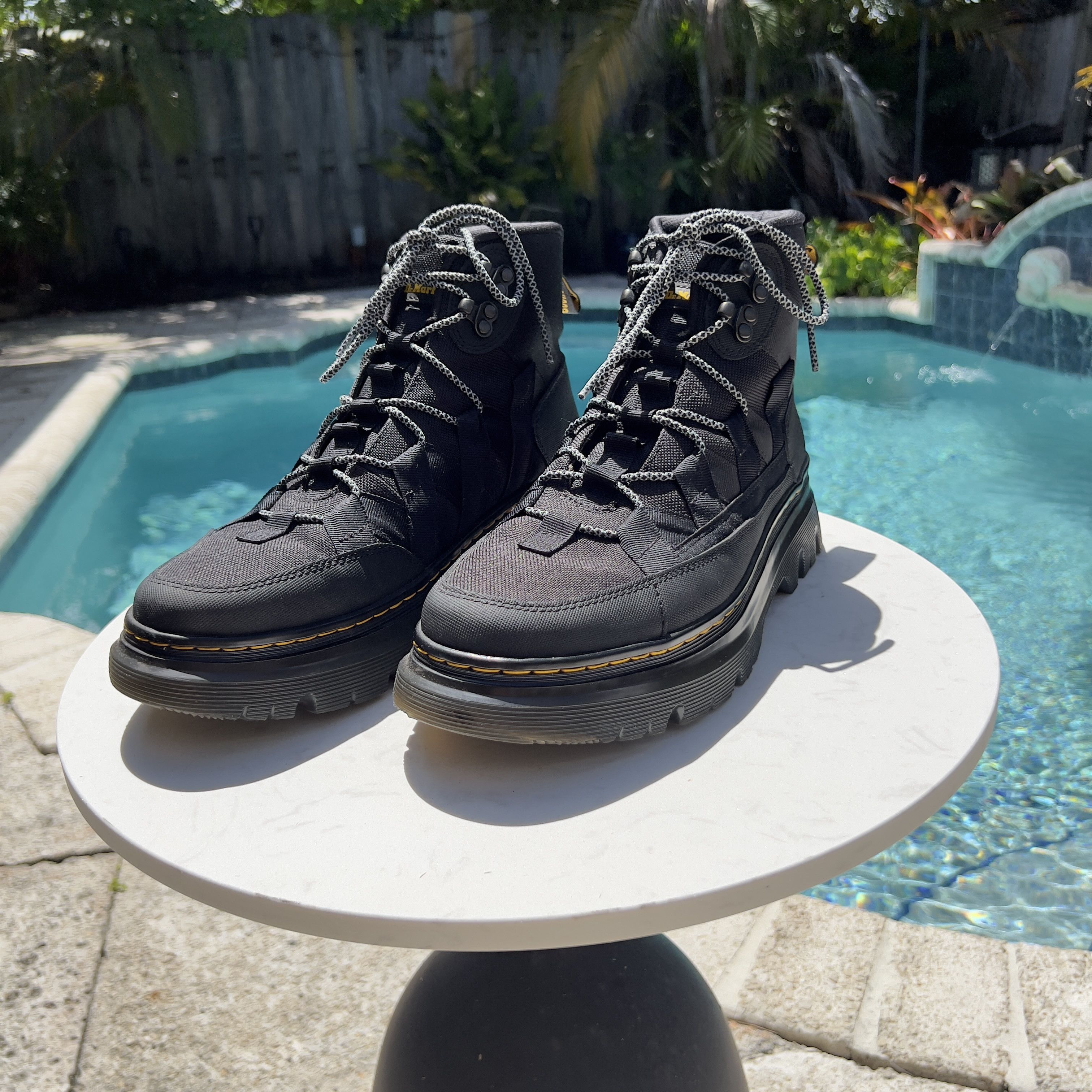Dr. Martens Dr. Martens Black Heavyweight Construction Boots Size US 11 / EU 44 - 2 Thumbnail