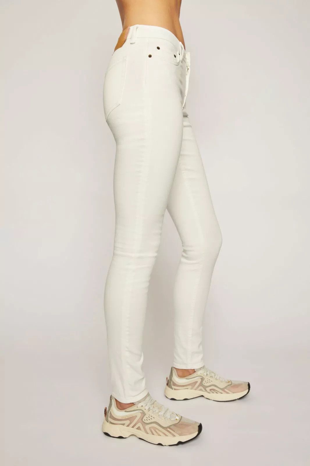 Acne Studios Acne Studios Climb White jeans ~ SIZE 27 ~ Size 27" / US 4 / IT 40 - 6 Thumbnail