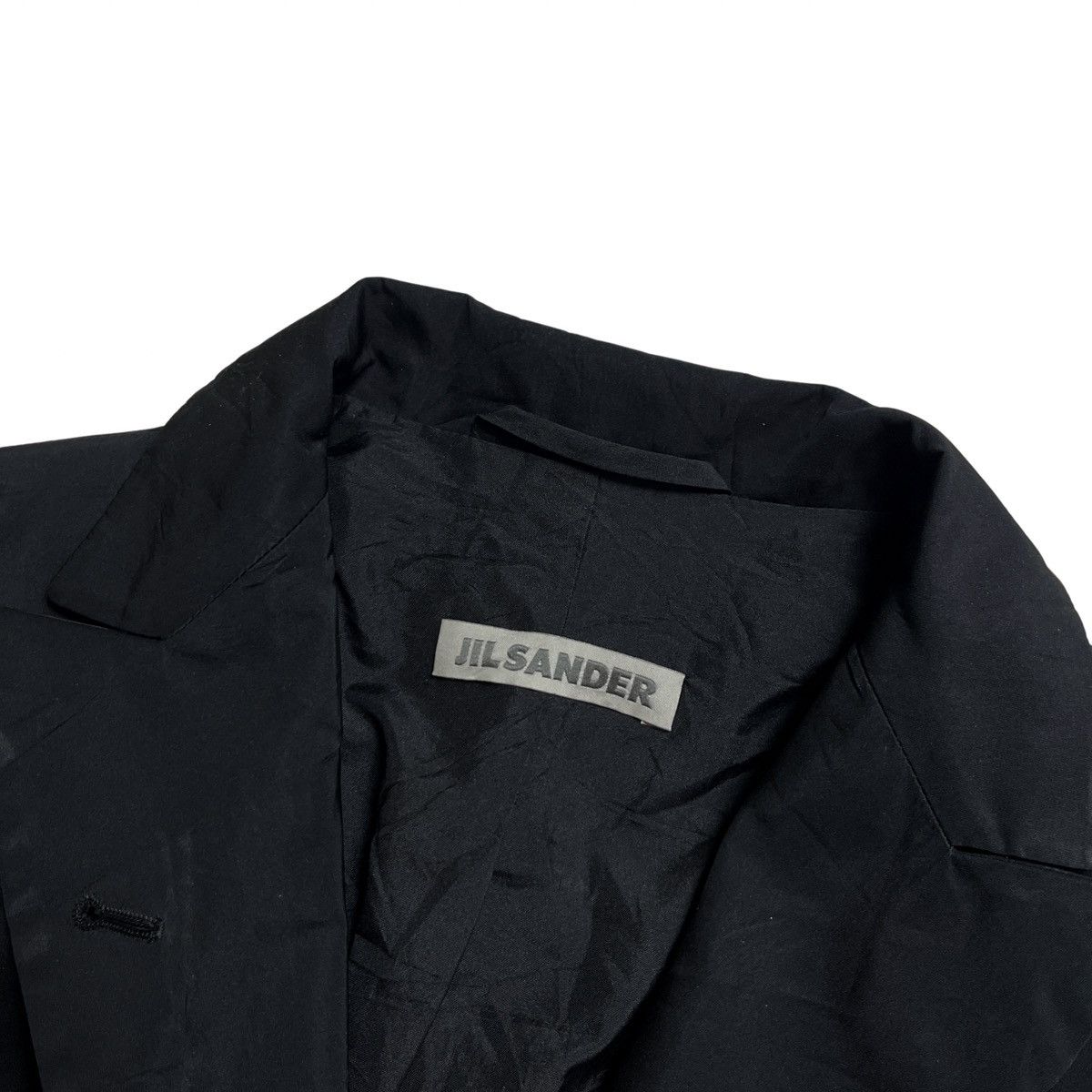 Jil Sander × Vintage Jil Sander vintage black blazer jacket Size XS / US 0-2 / IT 36-38 - 3 Thumbnail