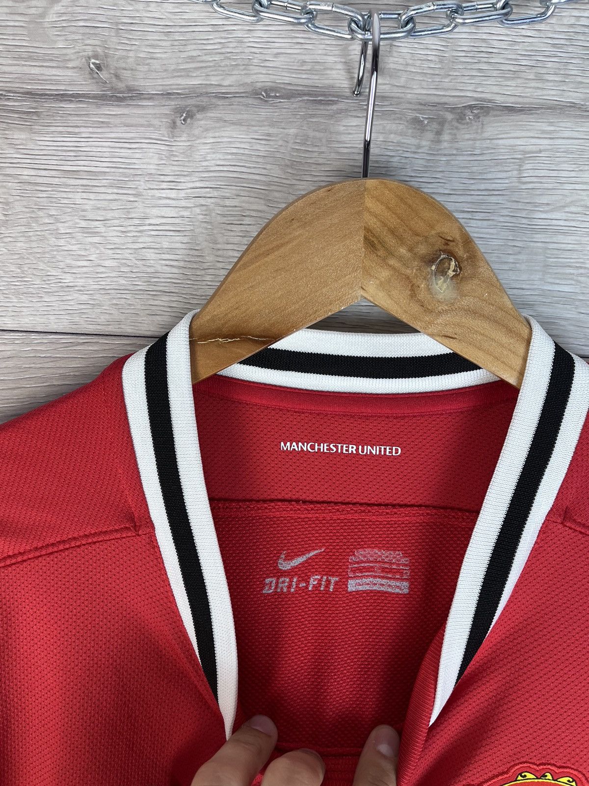 Nike Men's soccer jersey Nike FC Manchester United size L Size US L / EU 52-54 / 3 - 6 Thumbnail