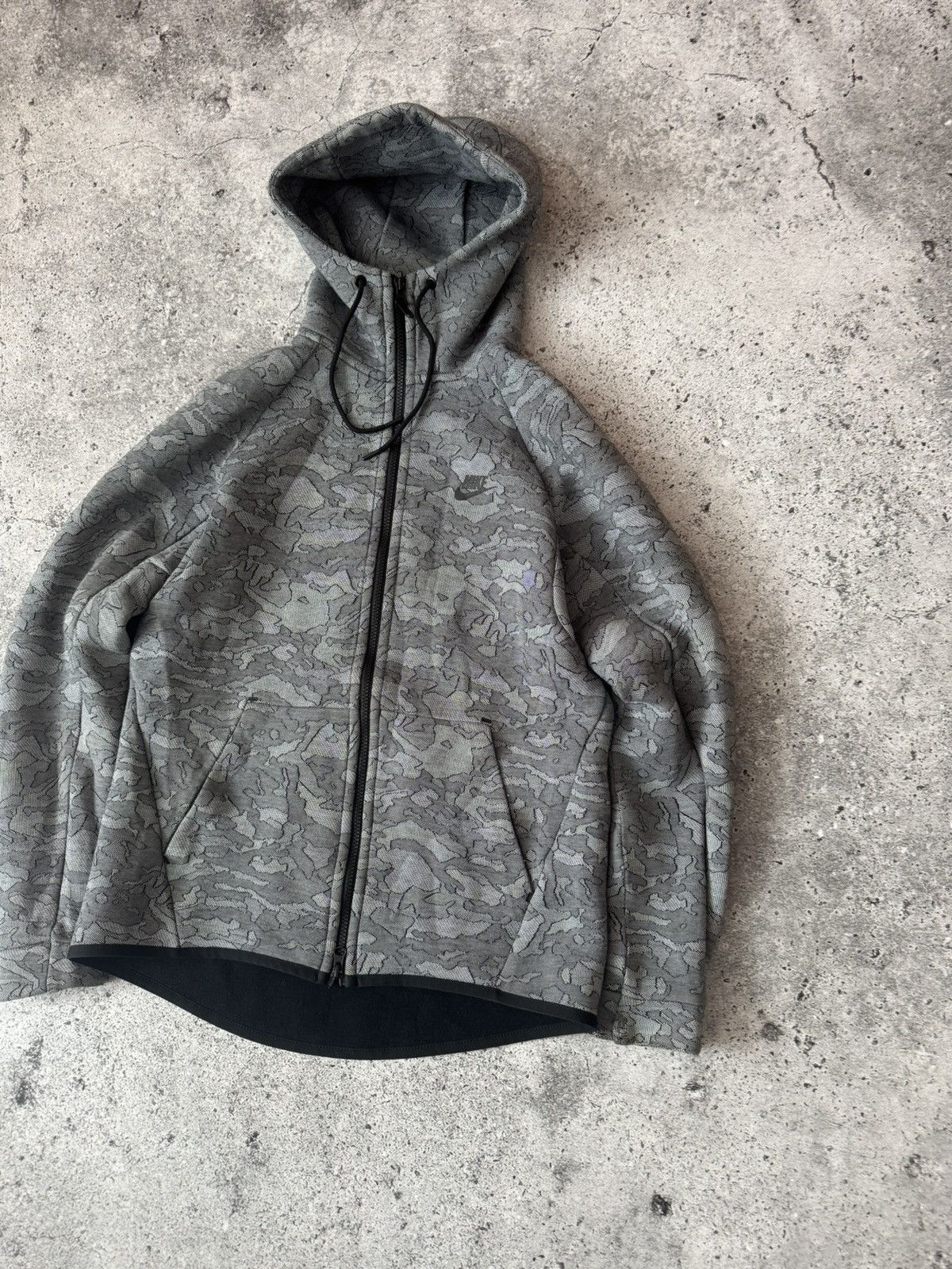 Nike Nike Tech Fleece Gray Drill Size US M / EU 48-50 / 2 - 2 Thumbnail