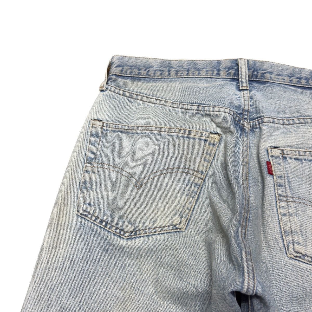 Levi's Vintage 80s Levis 501 Redline Denim Selvedge Jeans Size US 33 - 13 Thumbnail