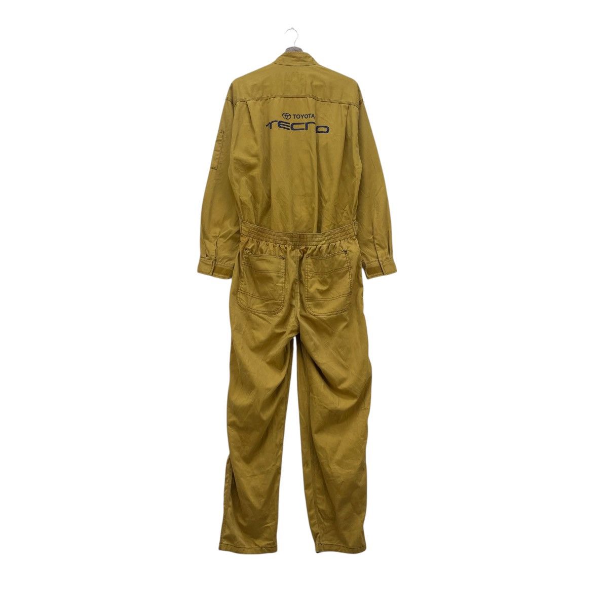 Vintage 💥Vintage Toyota Corolla Techno Top Crew Coverall Workwear Size US 33 - 2 Thumbnail