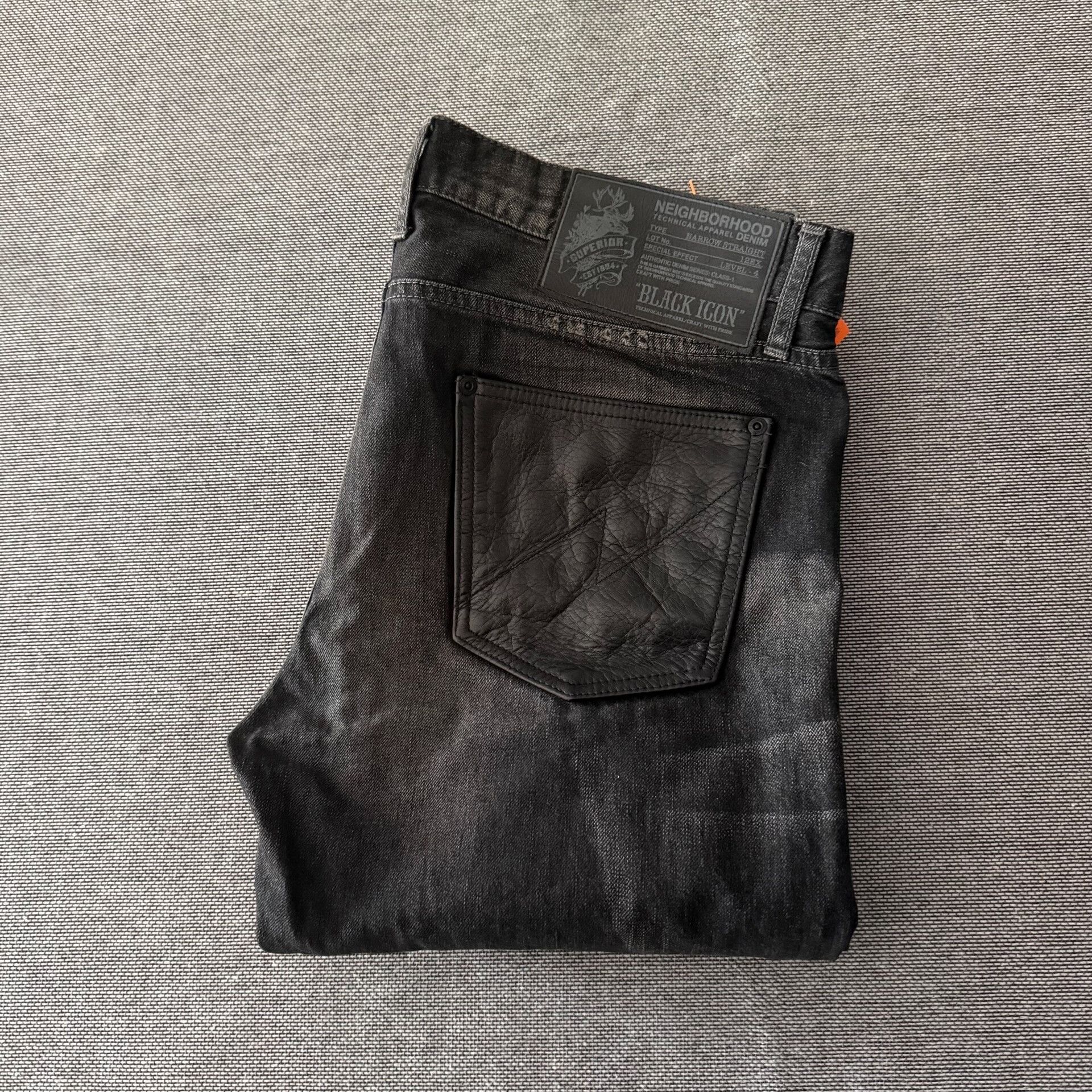 Neighborhood 12ss Black Soul Jeans