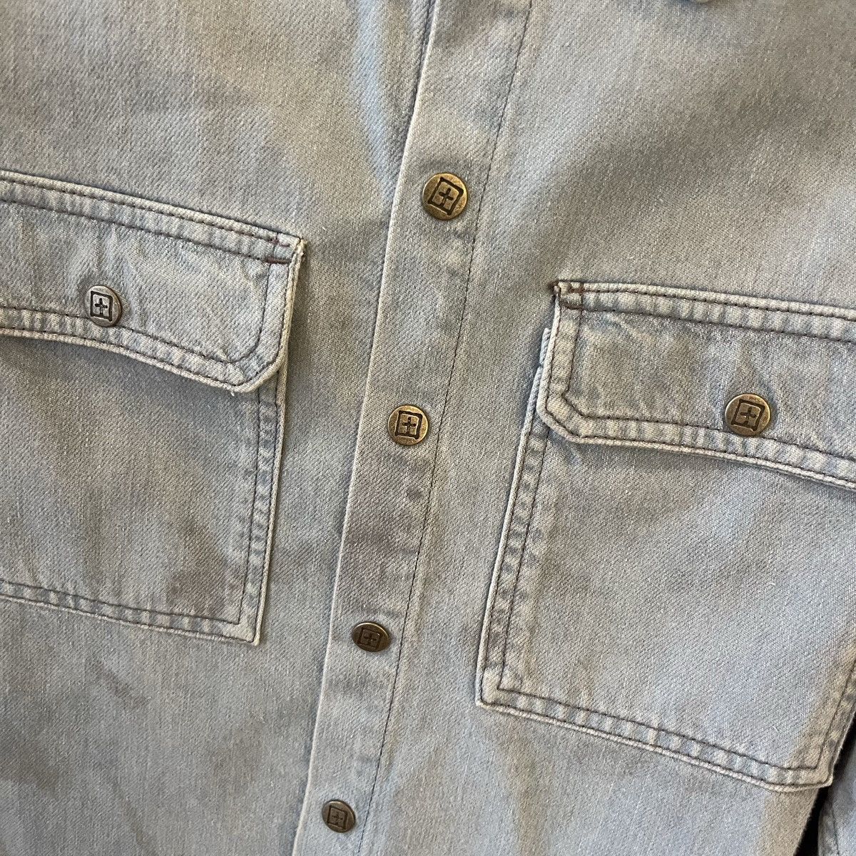 Ksubi × REVOLVE Ksubi Fitted Scorpio Shirt in Lowtide Size US S / EU 44-46 / 1 - 4 Thumbnail