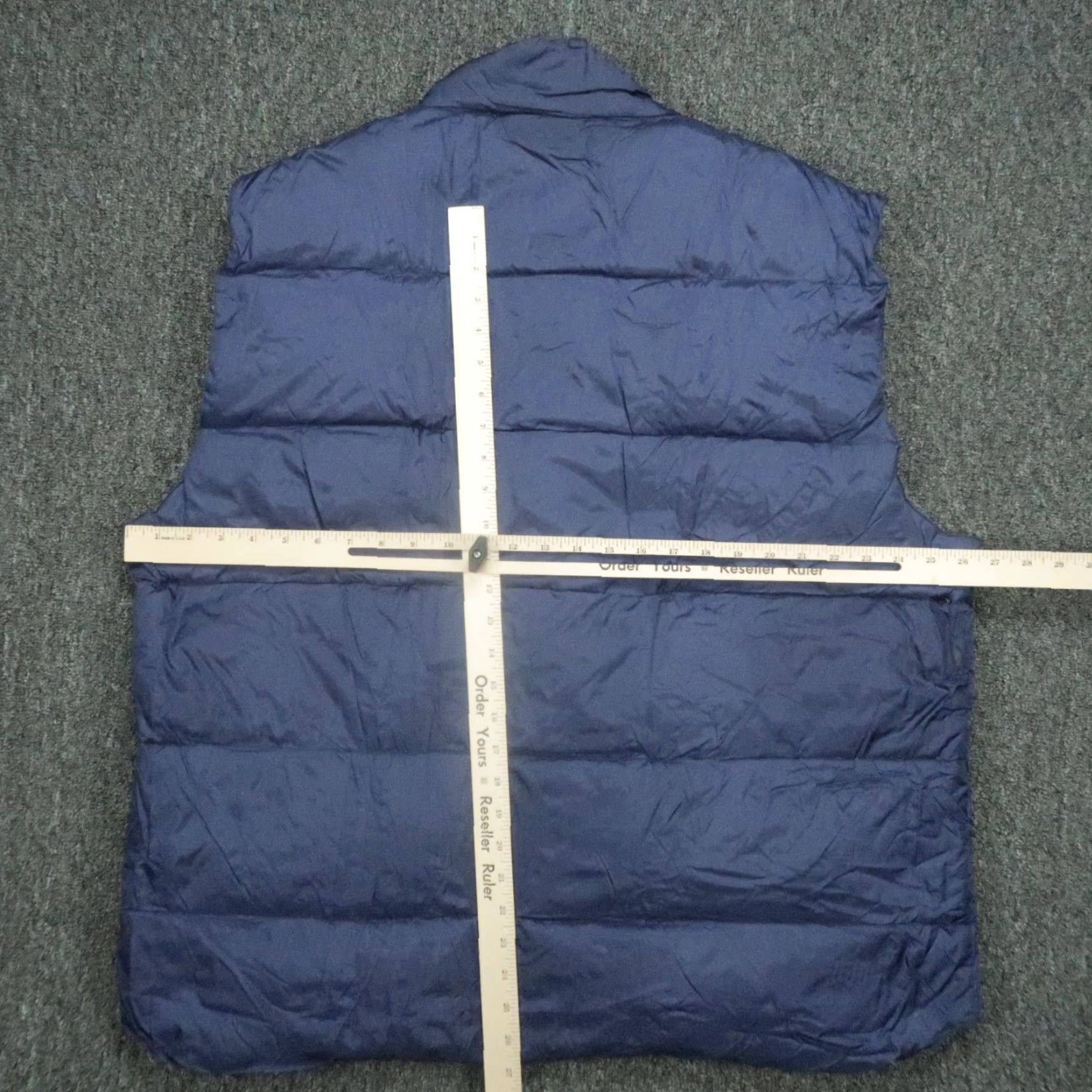 Vintage Cabela's Vest Mens XL Blue Goose Down 650 Puffer Snap Hiking Hunting Jacket/Coat Warmth Weight 650 Size US XL / EU 56 / 4 - 6 Thumbnail